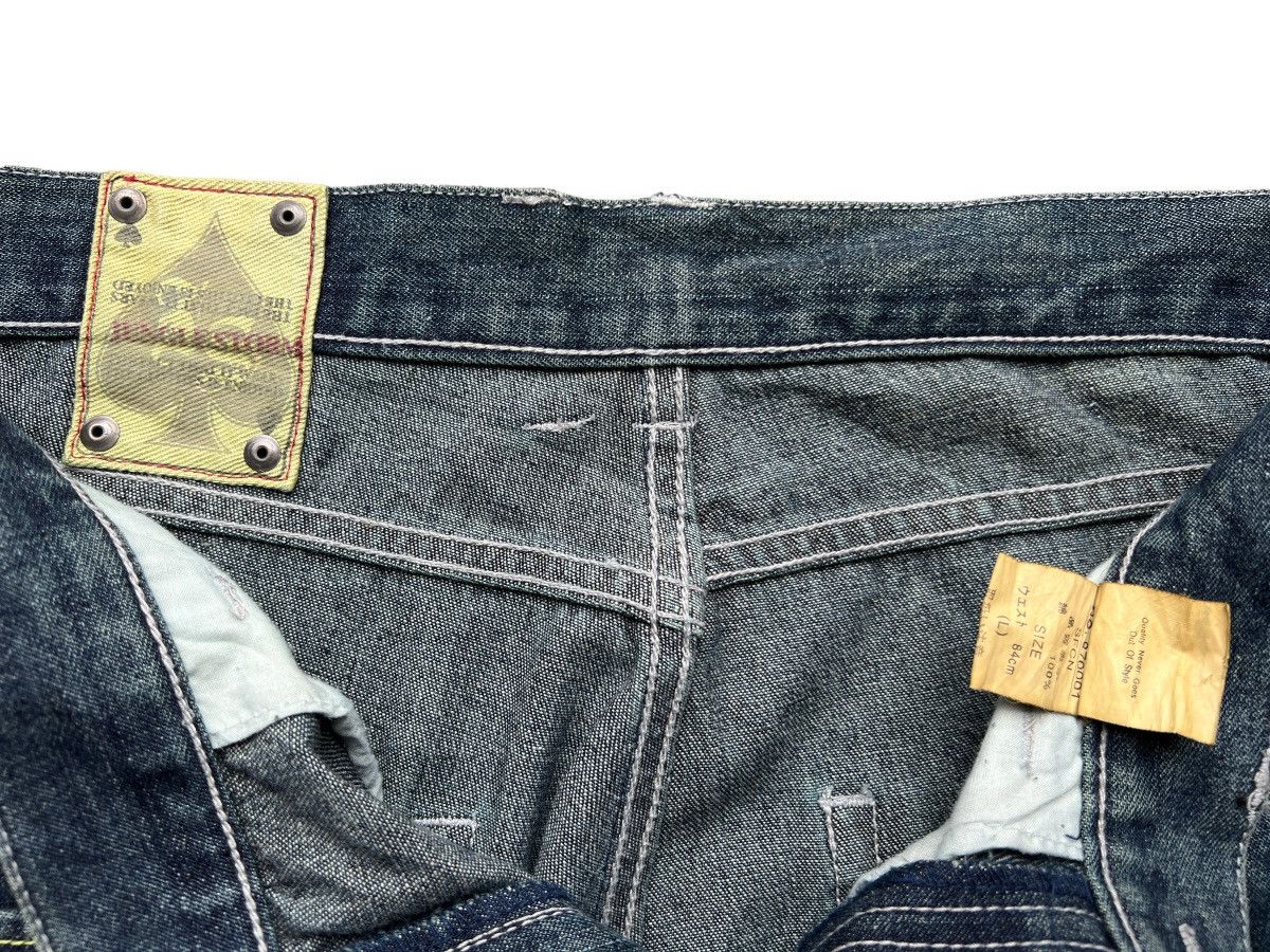 Japanese Brand Jungle Storm Japan Straight Cut Denim Jeans Size US 32 / EU 48 - 10 Thumbnail