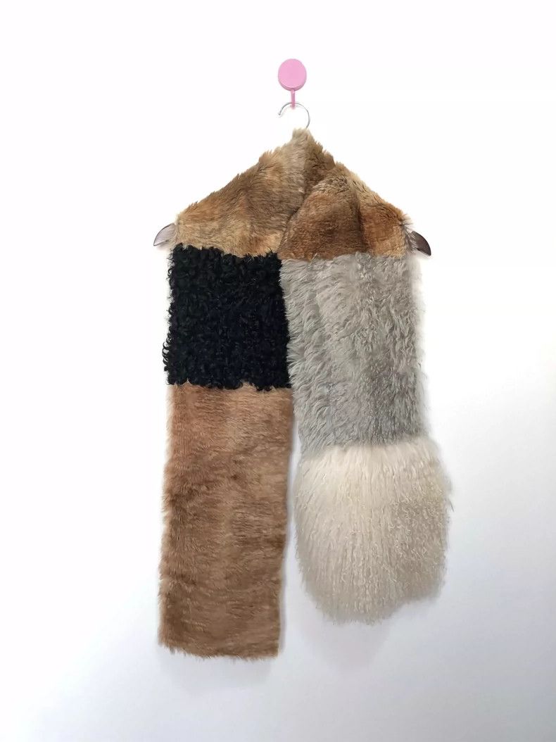 Takahiromiyashita The Soloist. TAKAHIROMIYASHITA THE soloist Fur Scarf Size ONE SIZE - 1 Thumbnail