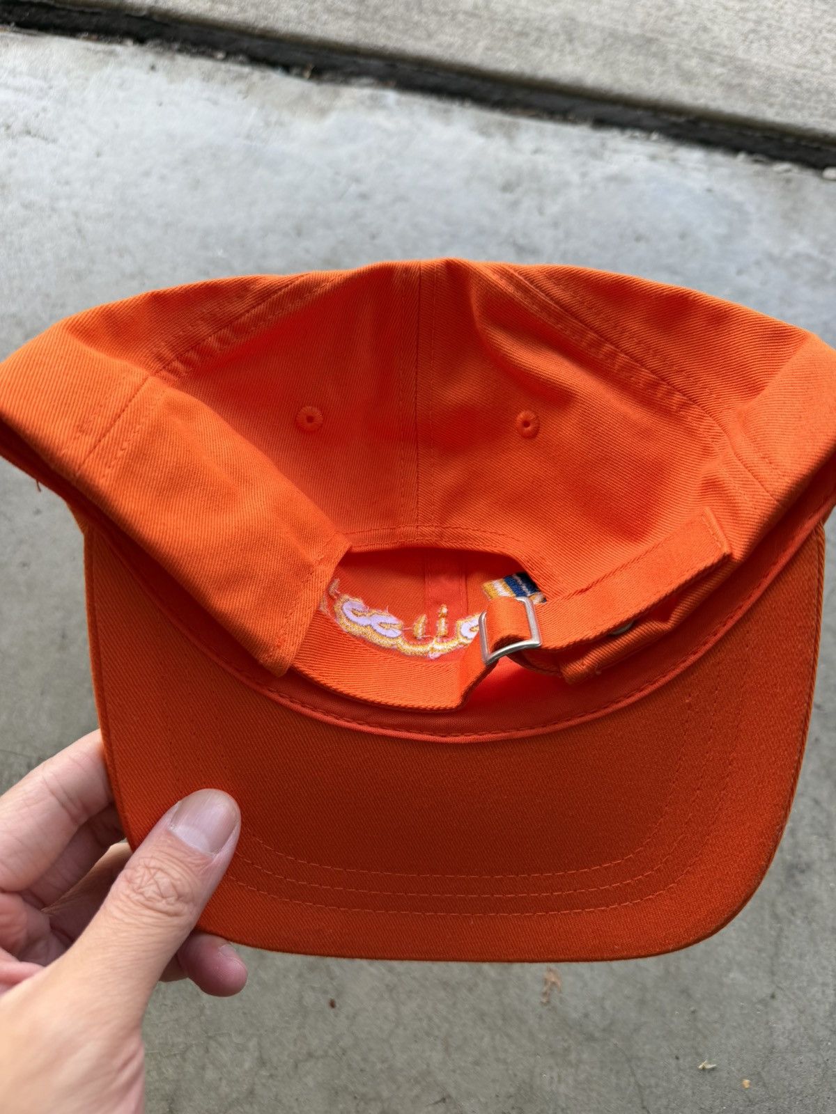 Stussy Orange Stussy Hat Size ONE SIZE - 2 Thumbnail