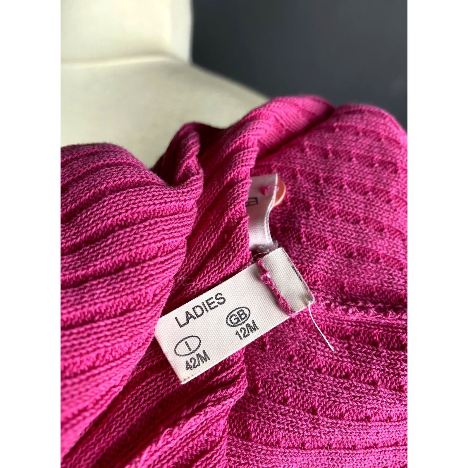 Fabiana Filippi VINTAGE Fabiana Filippi Donna Knit Cardigan Cotton Button-Up Size M Women's Size M / US 6-8 / IT 42-44 - 7 Thumbnail