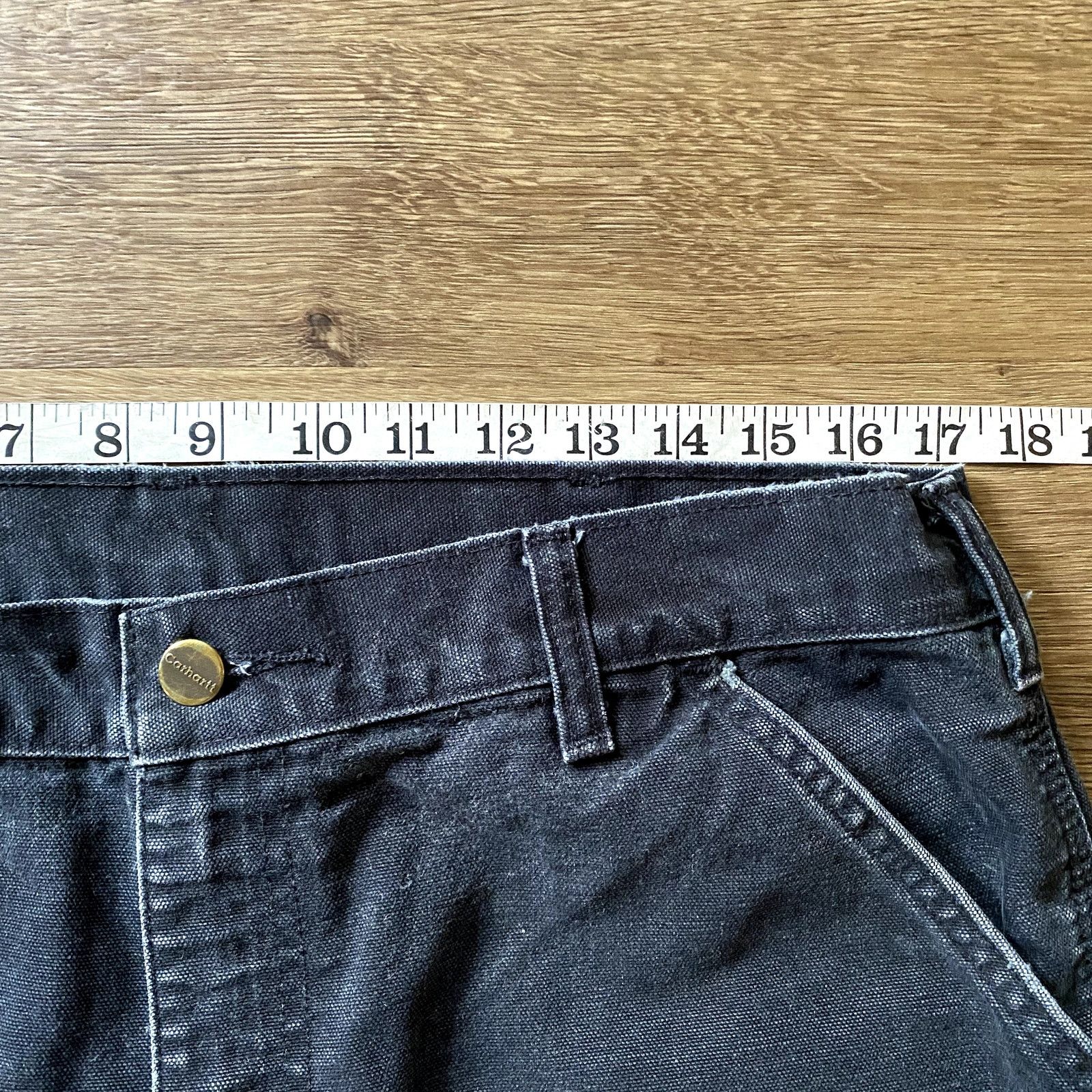Carhartt Classic Black Carhartt Canvas Single Leg Pants Size US 34 / EU 50 - 3 Thumbnail