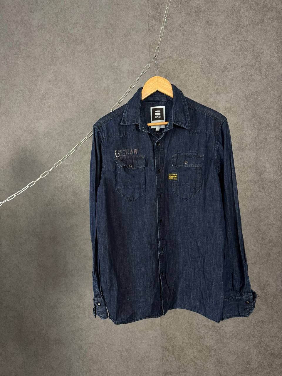 G-Star G Star Raw designer shirt Size US L / EU 52-54 / 3 - 1 Thumbnail