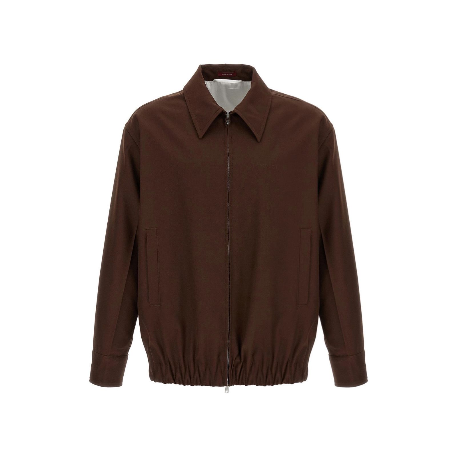Gucci GUCCI Brown Wool Jacket New & Authentic (Men's size:M;) Size US M / EU 48-50 / 2 - 1 Thumbnail