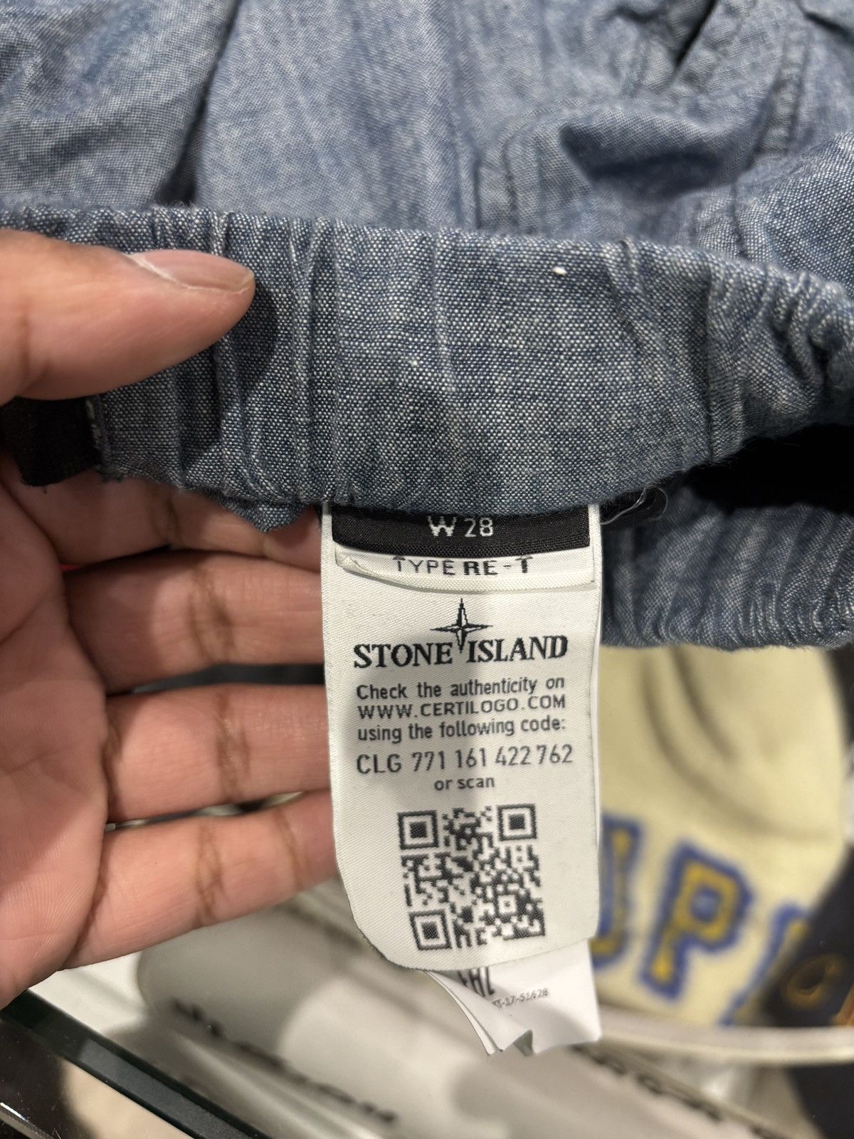 Stone Island Stone Island Cotton Cargo Pants Blue Size: 28 Size US 28 / EU 44 - 5 Thumbnail