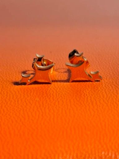 Jewelry Glittering Stud Earrings Charm Stainless Earring Gift Size ONE SIZE - 3 Thumbnail