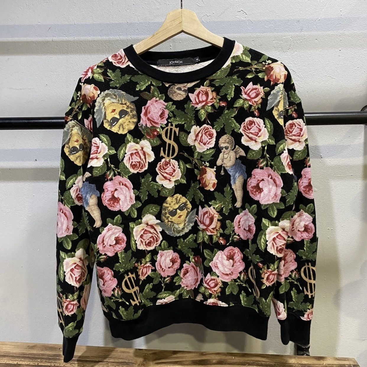 Designer × Joyrich Joyrich by Tom Hirota Dollar Sign Flowers Sweatshirts Size US S / EU 44-46 / 1 - 1 Thumbnail
