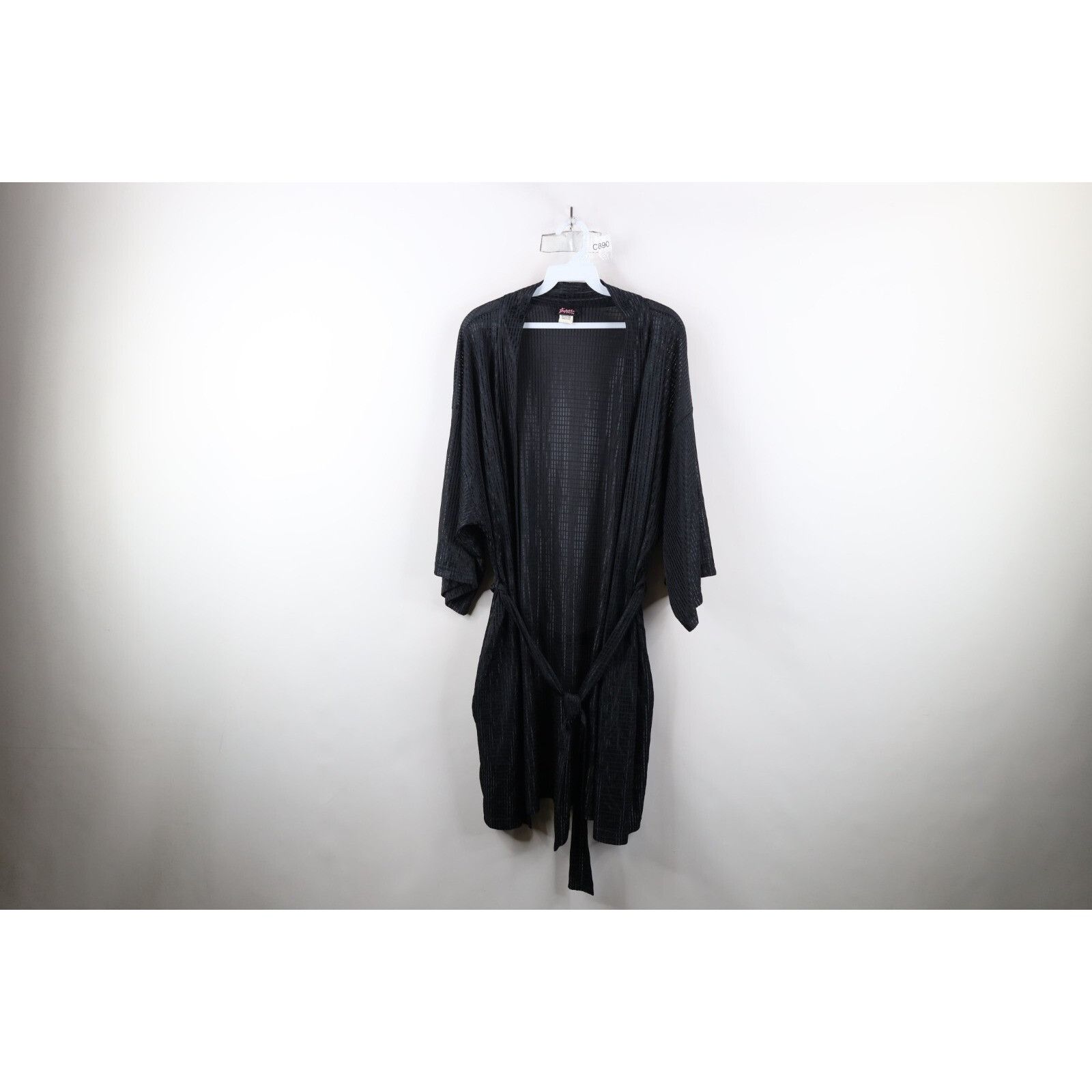 Vintage Vintage 80s 90s Fredericks of Hollywood Sheer Robe Size ONE SIZE - 1 Thumbnail
