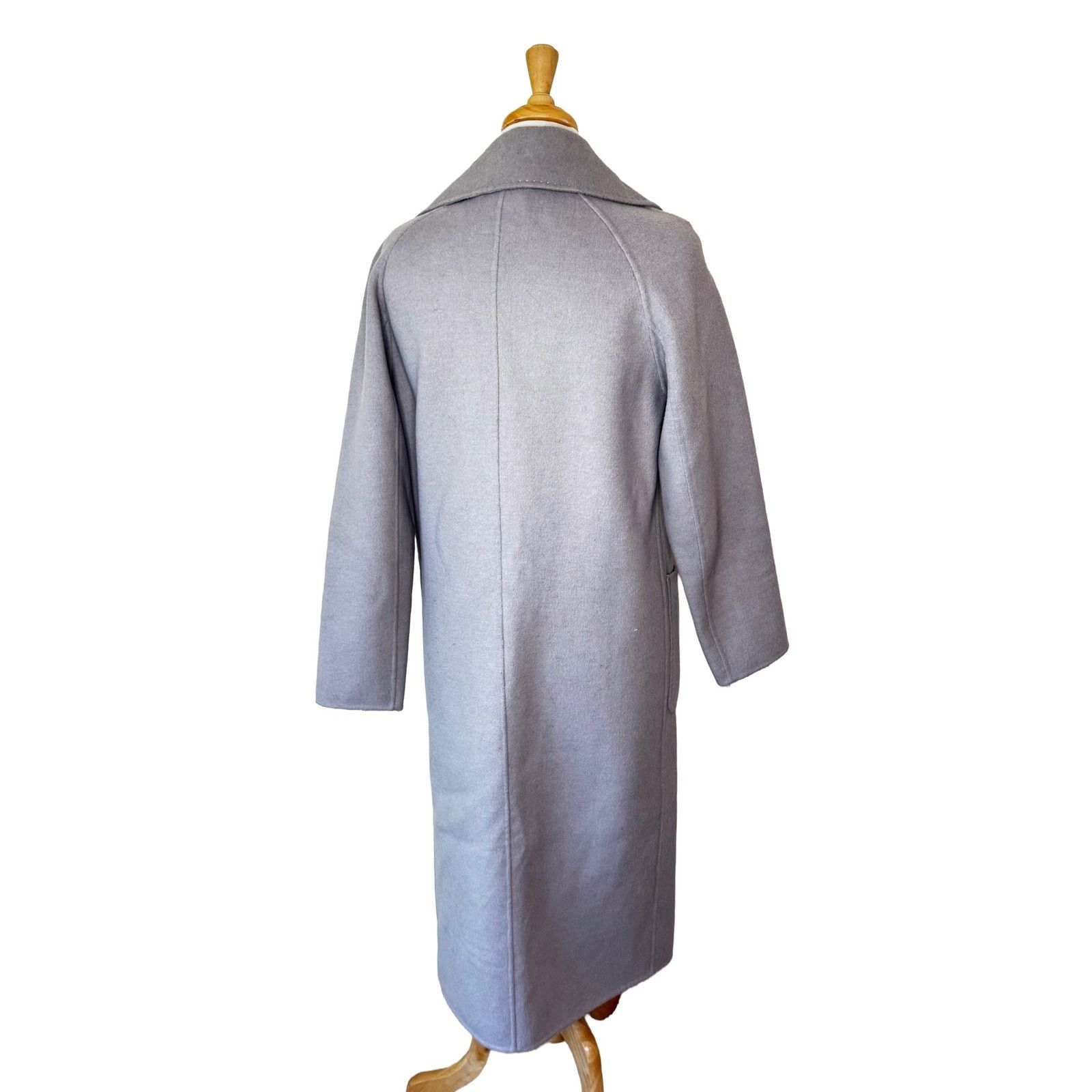 Other CLAIRVAL Paris Wool Blend Single Button Overcoat Gray Size S / US 4 / IT 40 - 2 Thumbnail