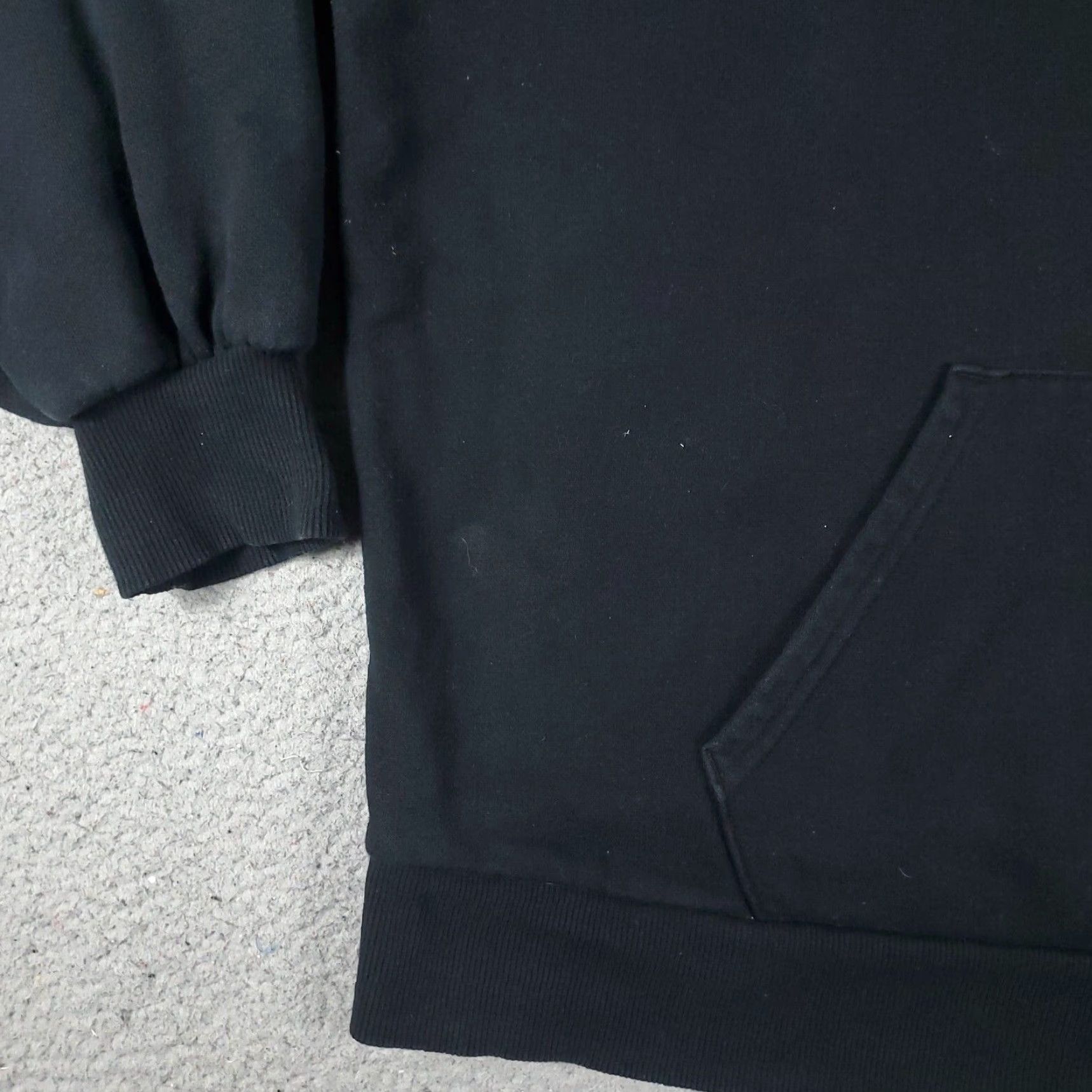 Puma Puma Hoodie Womens XS Black Cotton Blend Pullover Sweatshirt Ladies Size XS / US 0-2 / IT 36-38 - 4 Thumbnail