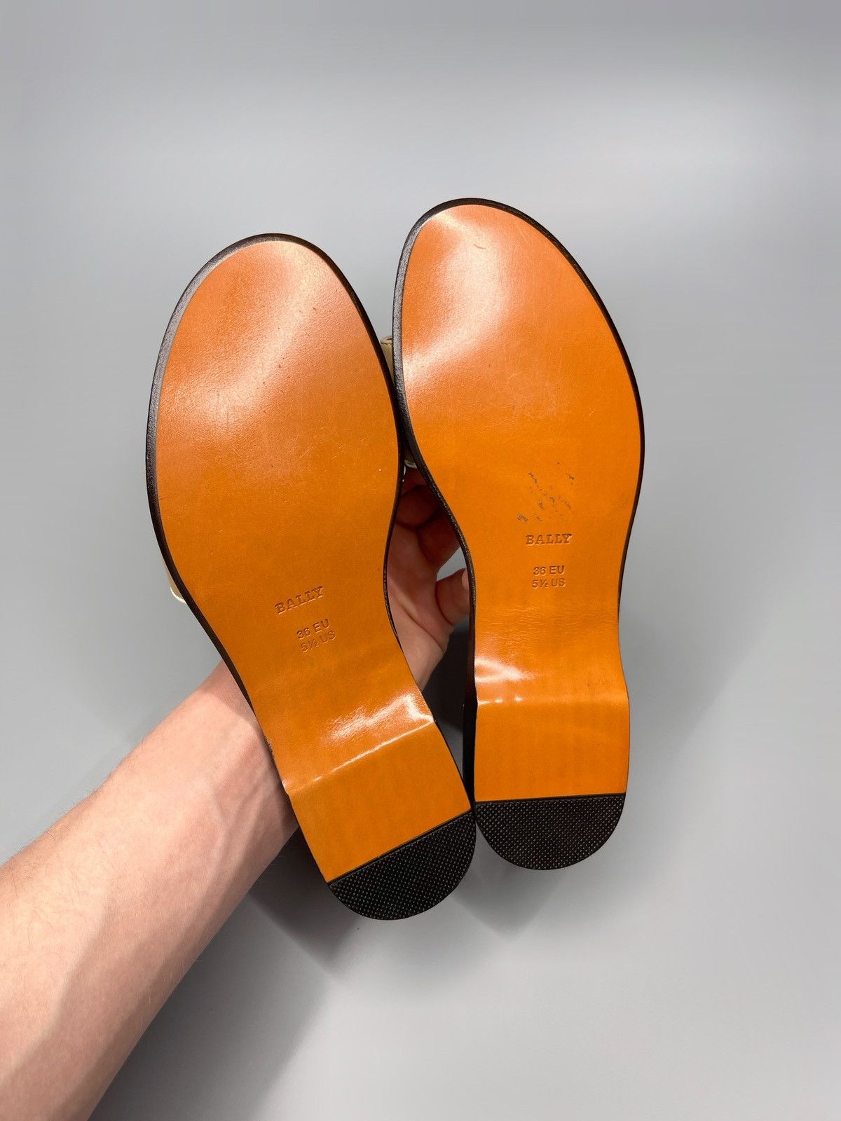 Bally Bally Leather Sandals Slide Size US 6 / IT 36 - 7 Thumbnail