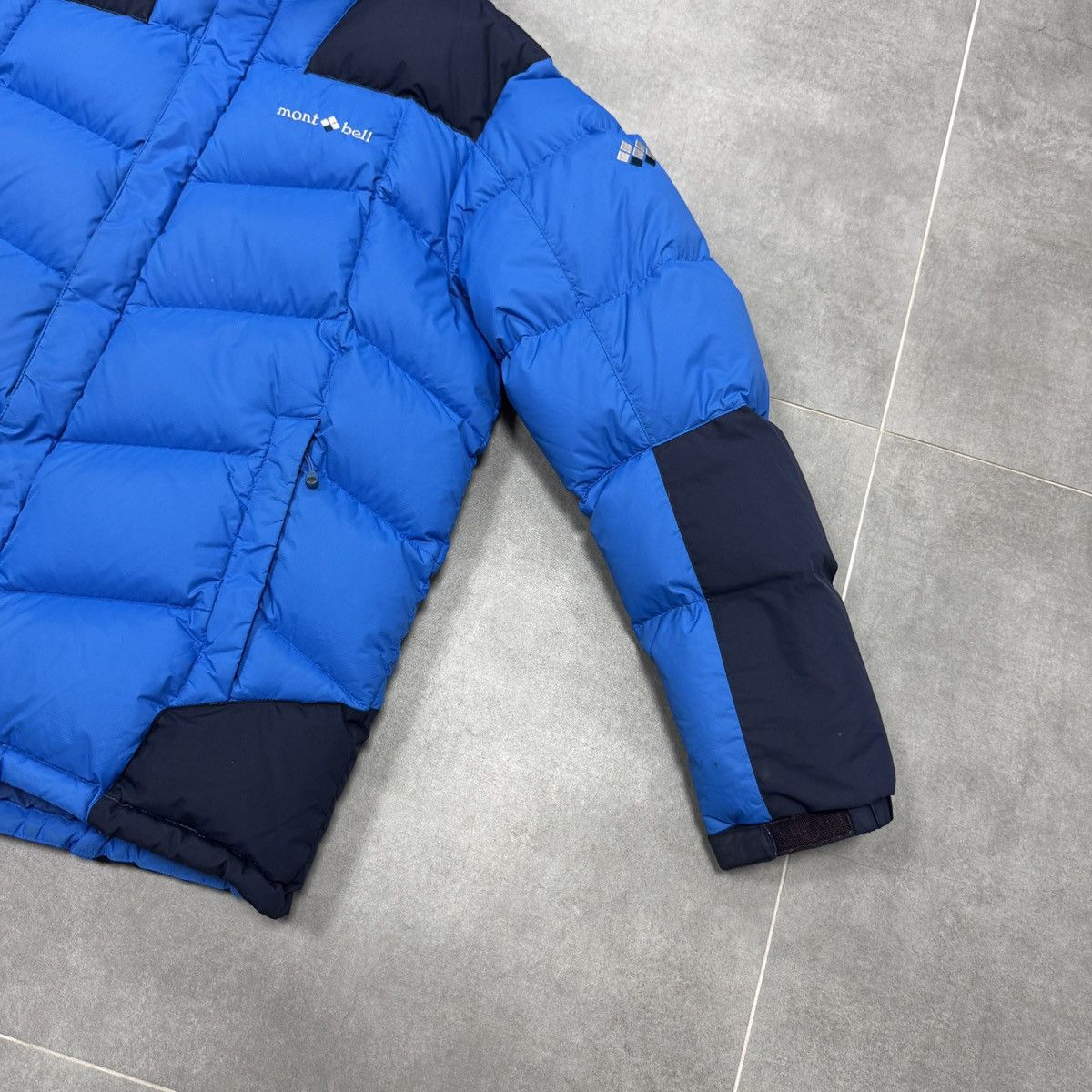 Montbell Montbell EX800 Blue Down Windstopper Jacket Men Size L Size US L / EU 52-54 / 3 - 8 Thumbnail