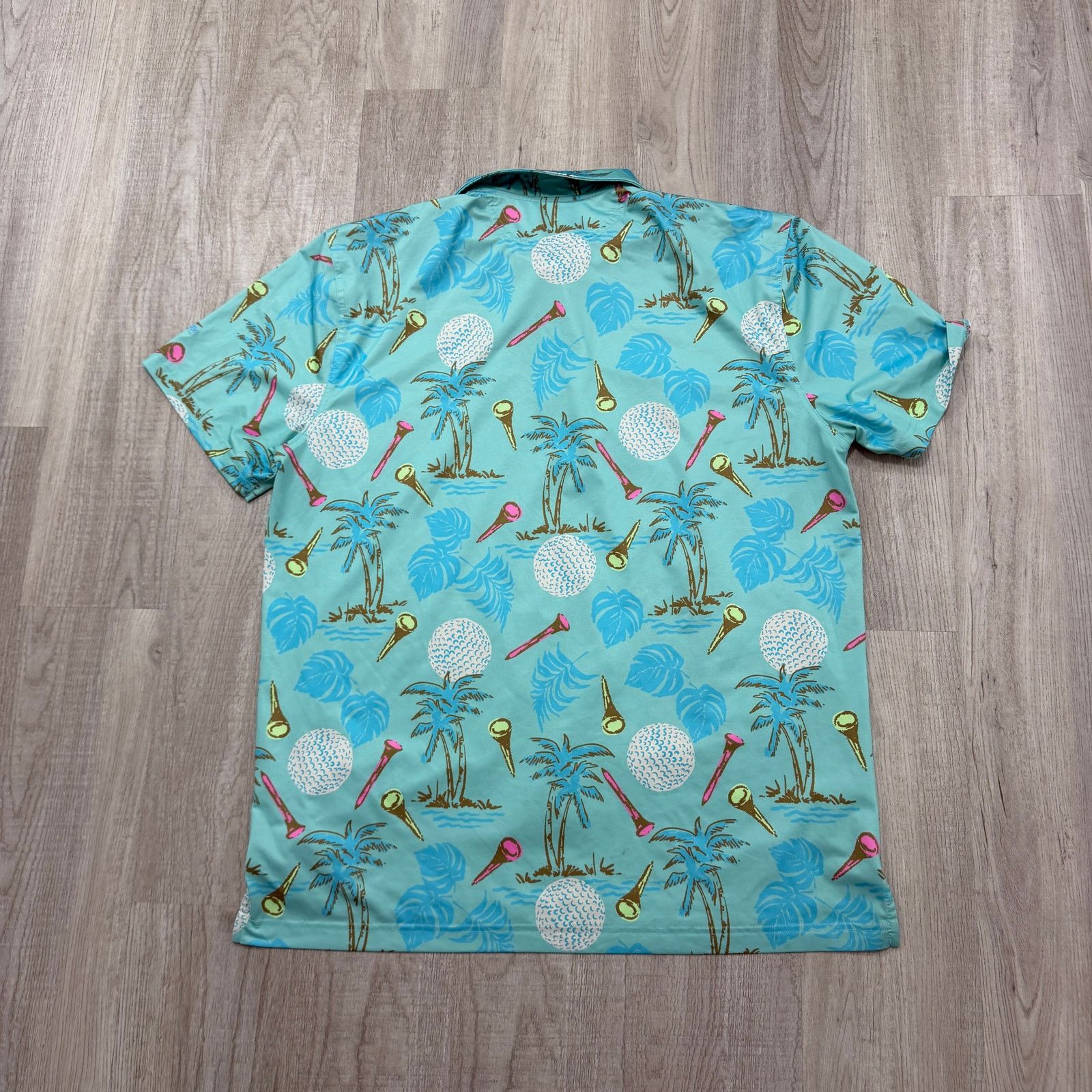 Chubbies Chubbies The Bogey Monster Performance Polo Shirt Large Size US L / EU 52-54 / 3 - 6 Thumbnail