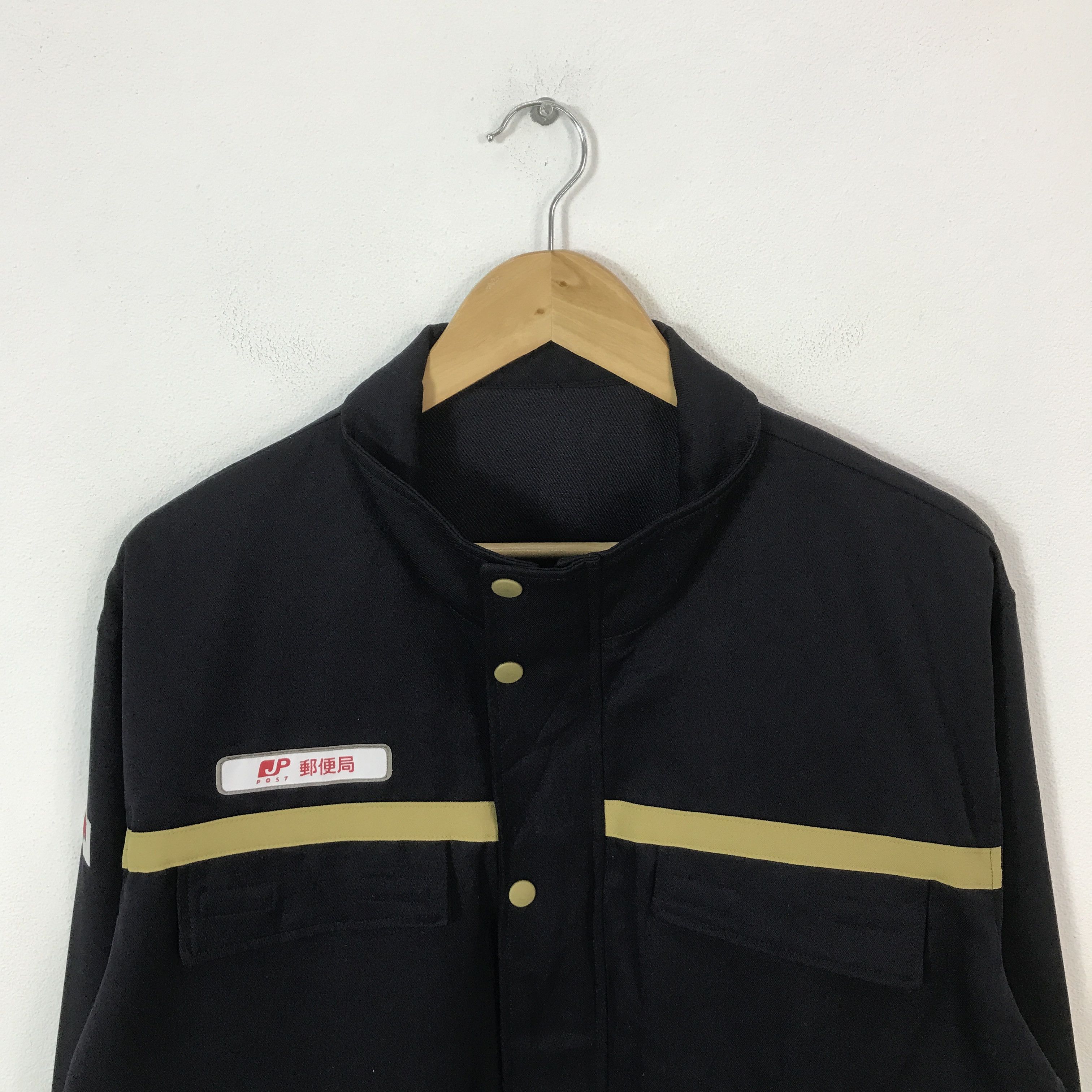 Japanese Brand Vtg japan post uniform workwear jacket K62B5 Size US L / EU 52-54 / 3 - 3 Thumbnail