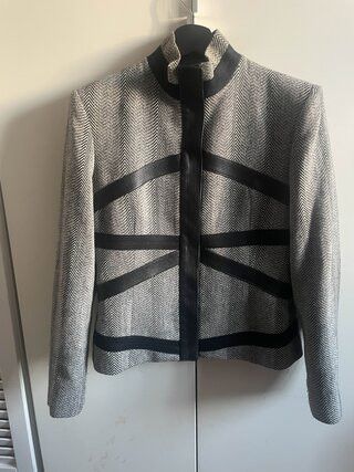 Versus Versace Versace Wool Bondage Jacket 1990's Size M / US 6-8 / IT 42-44 - 1 Thumbnail