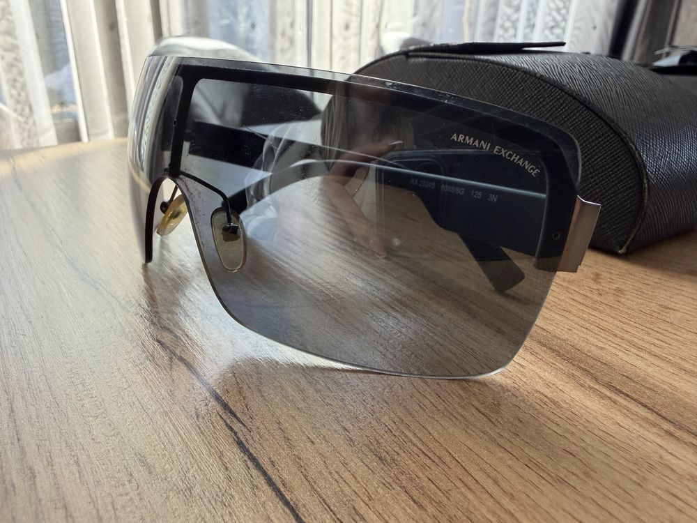 Armani Exchange Armani AX2024S Mask Sunglasses Size ONE SIZE - 6 Thumbnail