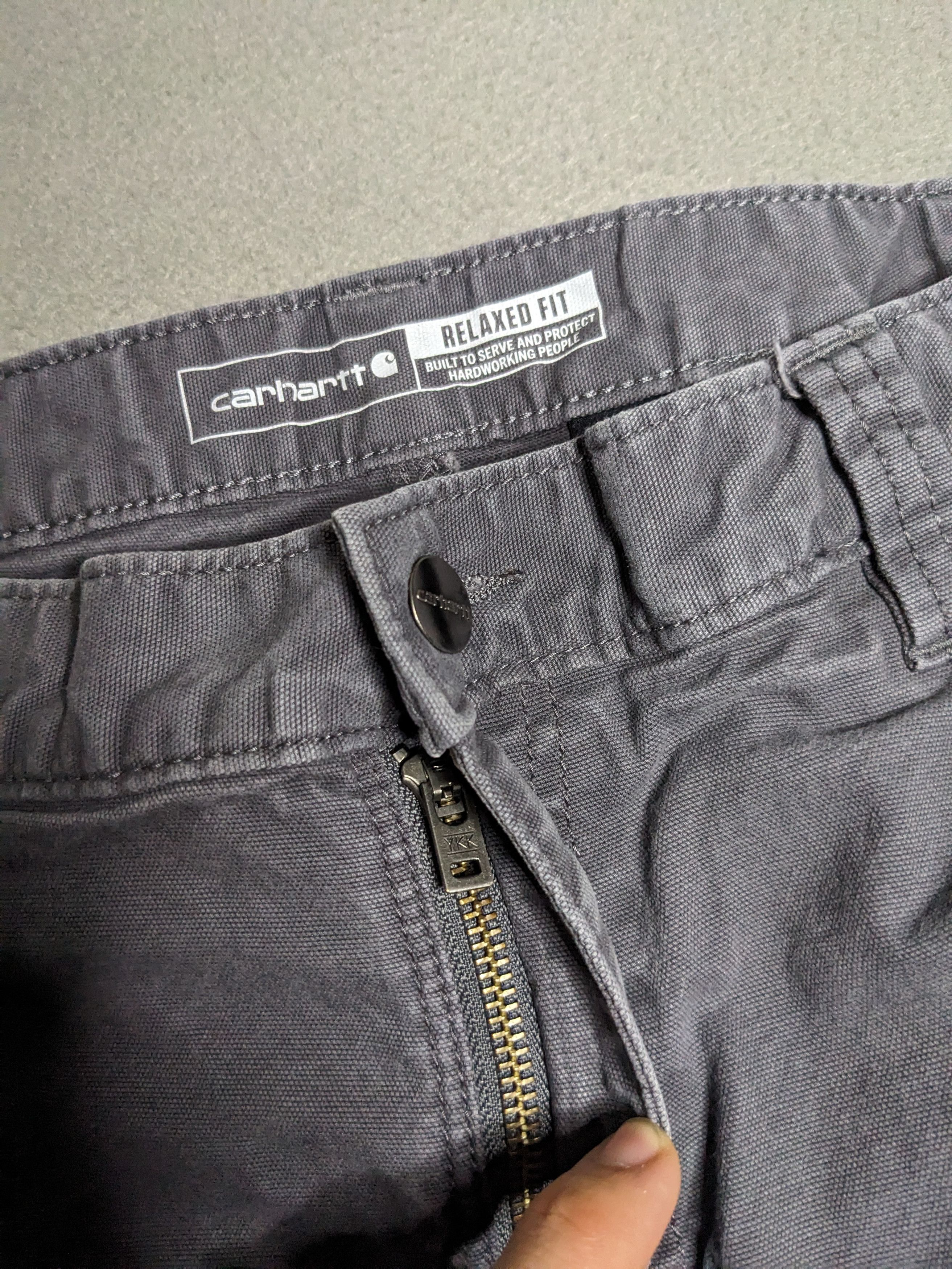 Carhartt Carhartt Canvas Pants 36x35 Relaxed Rugged Distressed Pants Size US 36 / EU 52 - 10 Thumbnail