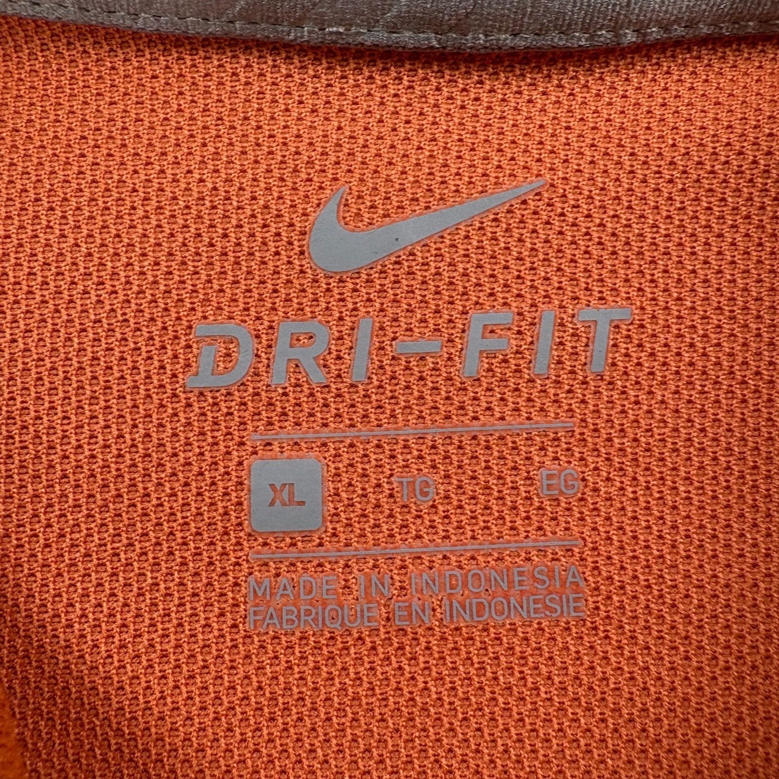 Nike Nike Dri Fit Texas Longhorns Polo Mens XL Orange NCAA Golf S Size US XL / EU 56 / 4 - 5 Thumbnail