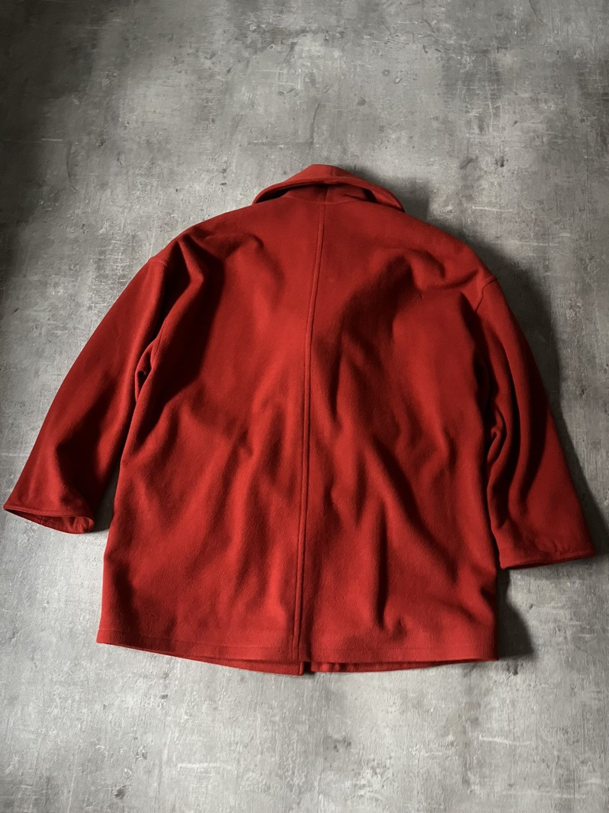 Burberry Vintage Burberrys wool coat red rare Size US L / EU 52-54 / 3 - 20 Thumbnail