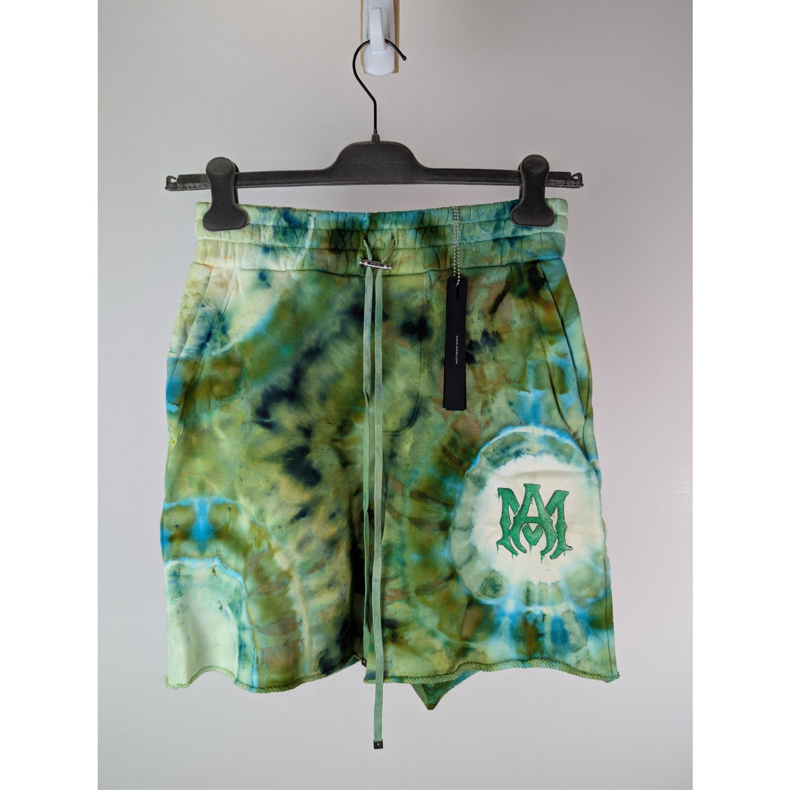 Amiri o1rshd1 Tie Dye MA Sweatshort Shorts in Multicolor L Size US 34 / EU 50 - 9 Thumbnail