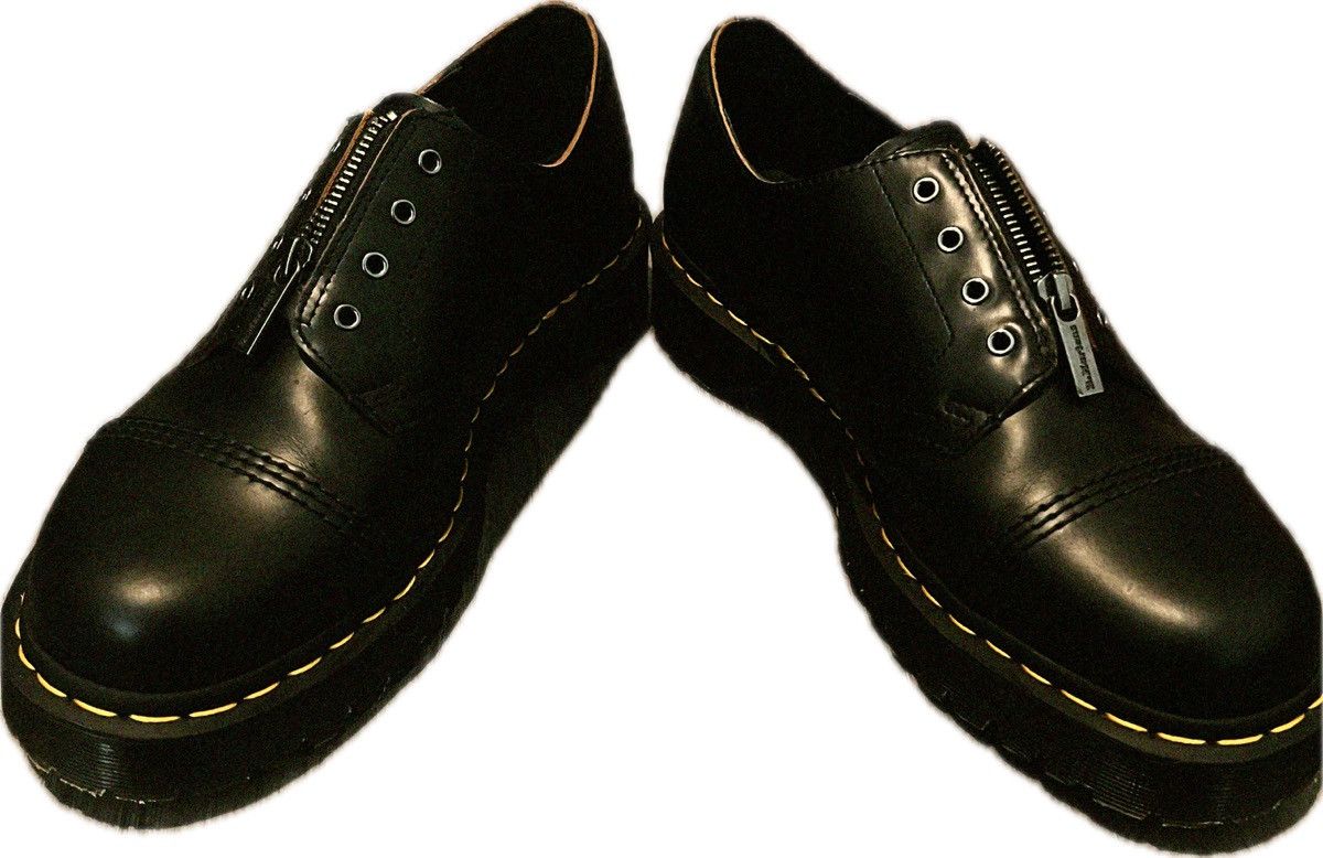 Dr. Martens Smiths Laceless Bex Leather Shoes Size US 12 / EU 45 - 1 Thumbnail