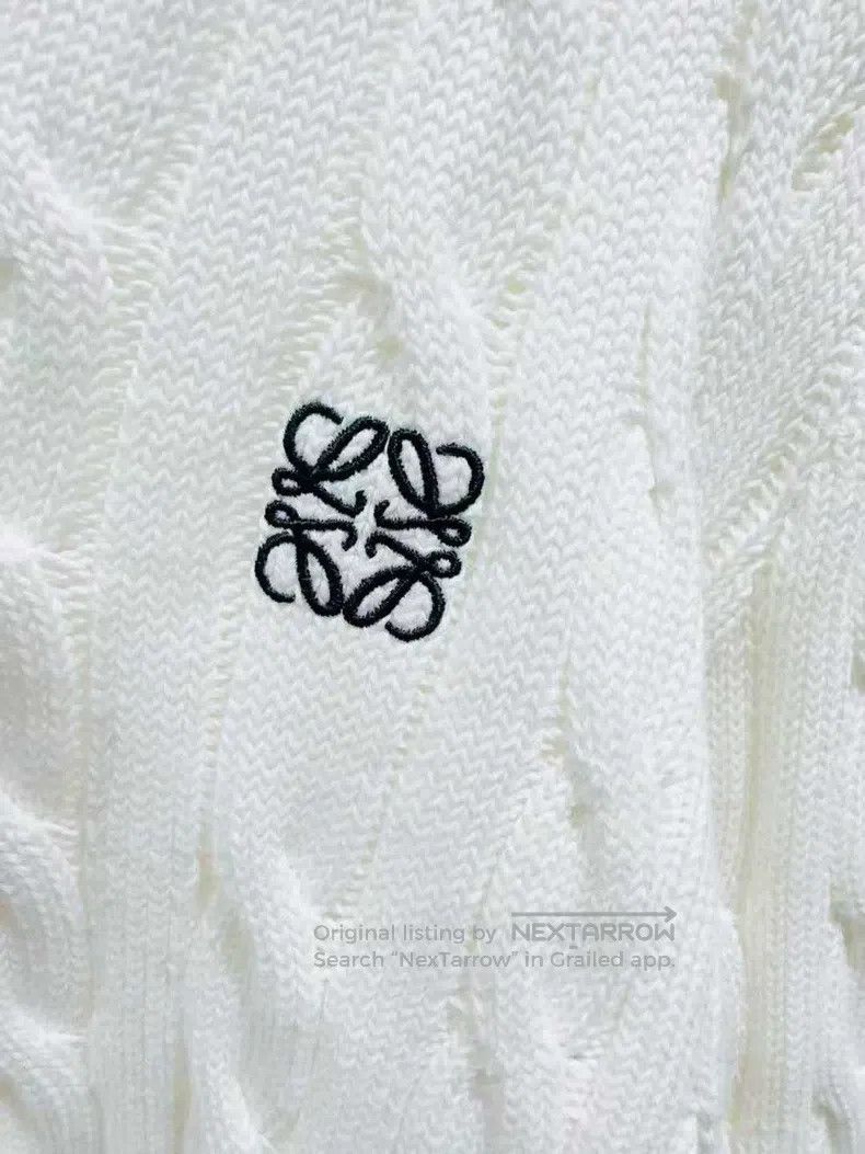 Loewe Loewe Embroidered Logo Sweater Size L / US 10 / IT 46 - 2 Thumbnail