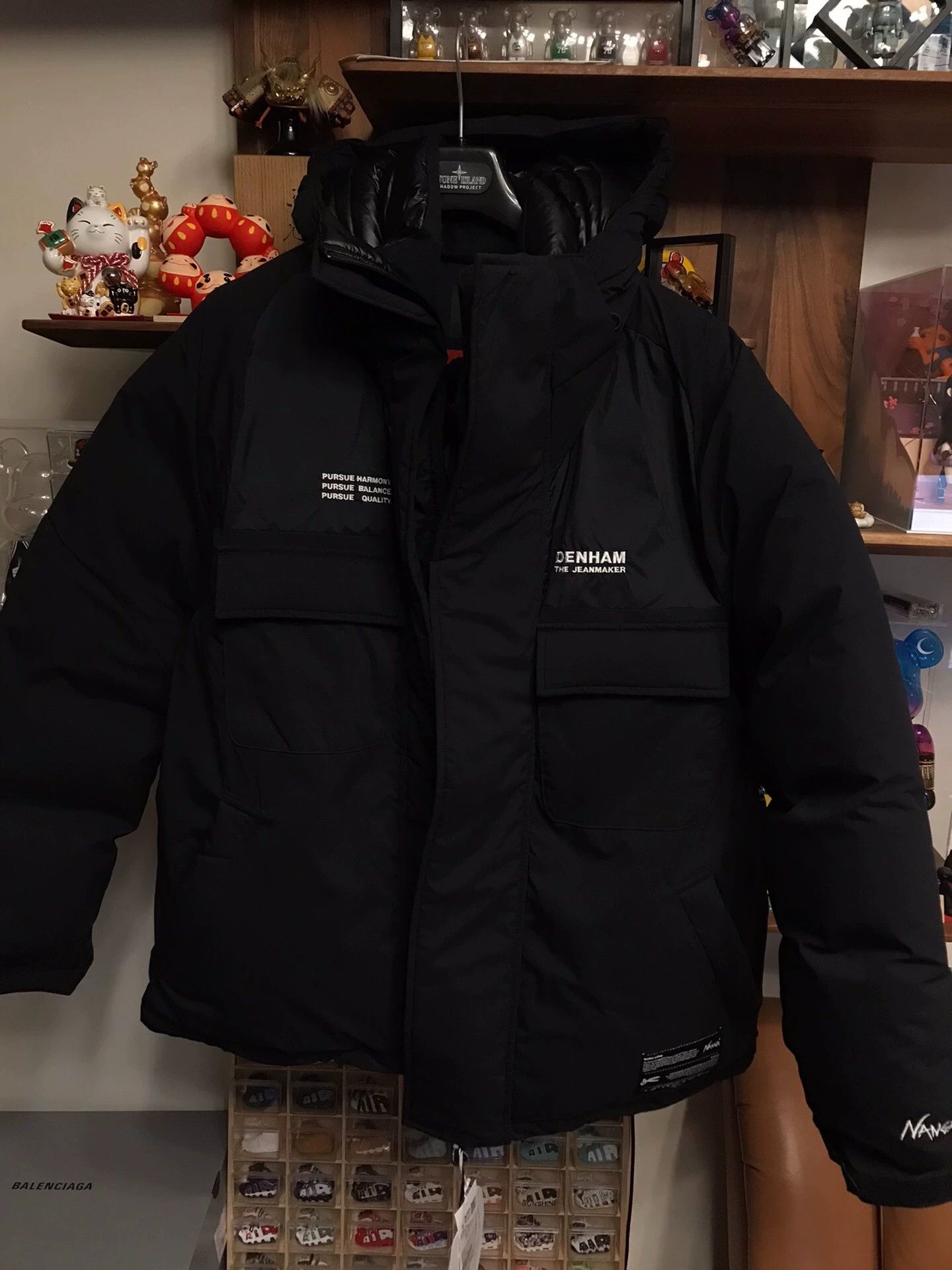 Other Nanga x DENHAM Limited Down Jacket Black L & Brown M Size US L / EU 52-54 / 3 - 1 Thumbnail