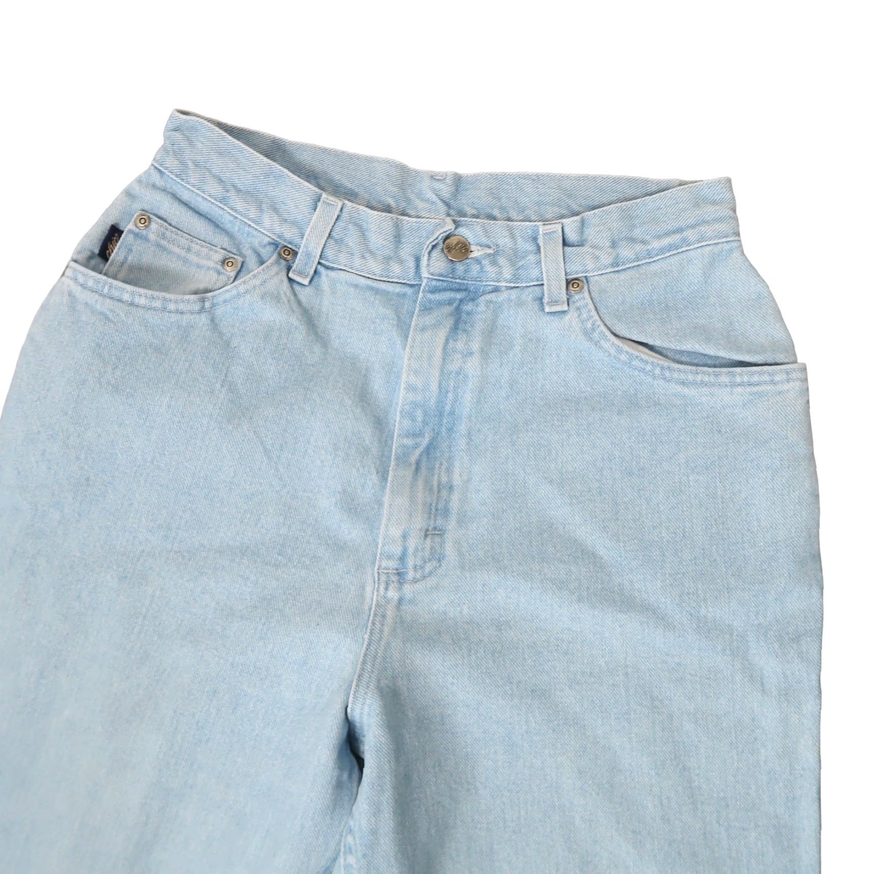 Vintage VINTAGE 90s Chic Jeans Blue High Rise Mom Jeans 10 Tall Denim 33in Inseam Womens Jeans Mens? Size 32" / US 10 / IT 46 - 2 Thumbnail