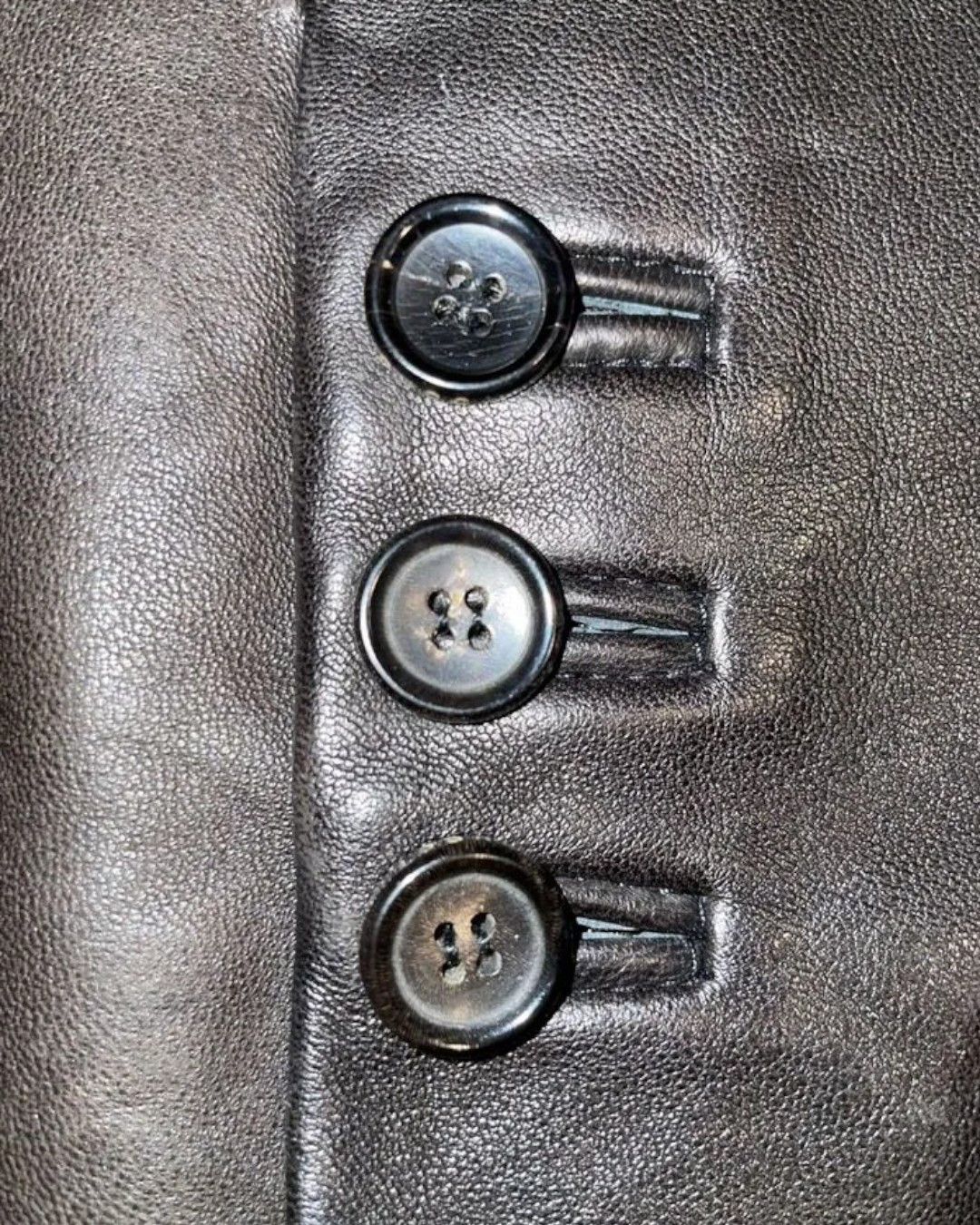 Gucci S/S 1998 RUNWAY 2 BUTTON LEATHER JACKET BY TOM FORD Size US XL / EU 56 / 4 - 5 Thumbnail