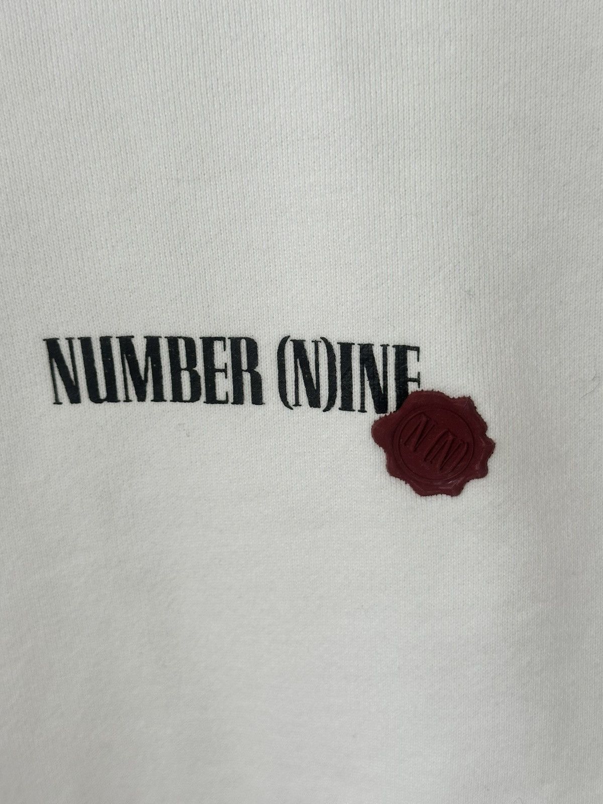 Number (N)ine Number (N)ine Cropped Stamp Sweater Size US M / EU 48-50 / 2 - 3 Thumbnail
