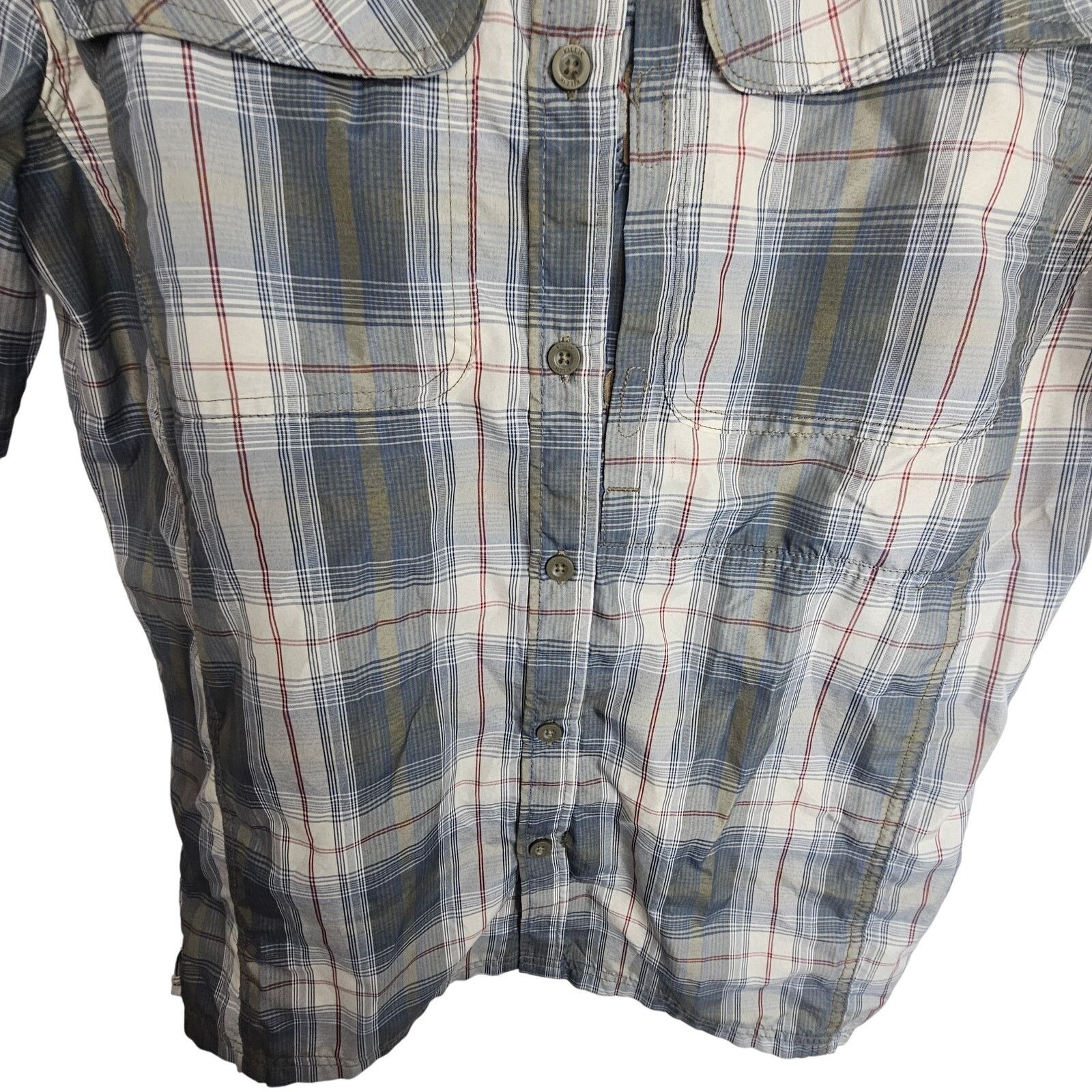 Killion Killik Men Plaid Vented Fishing Shirt M Gorp Outdoor Utility Size US M / EU 48-50 / 2 - 3 Thumbnail