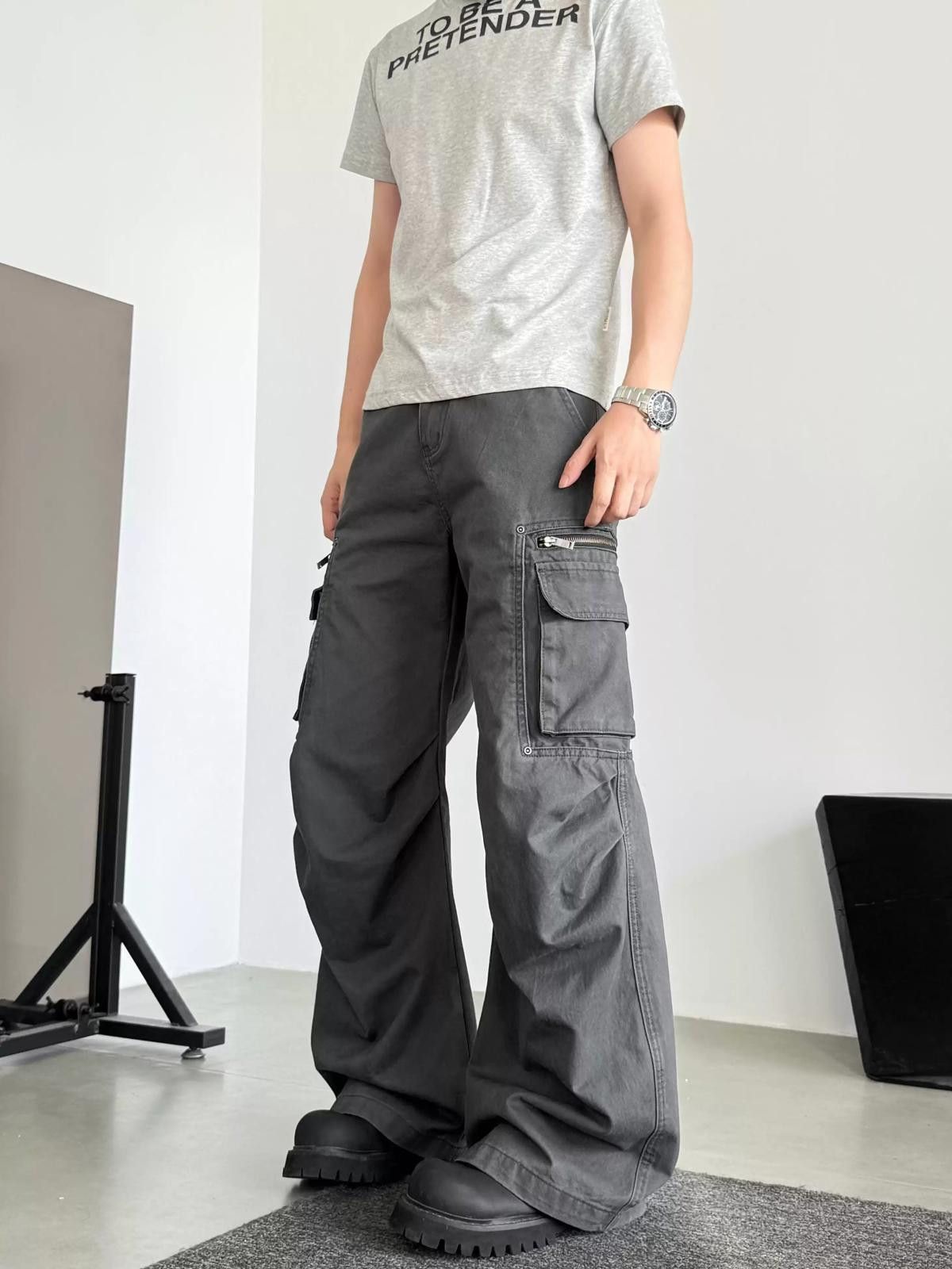 Other Cargo Wide Leg Pants Size US 32 / EU 48 - 2 Thumbnail