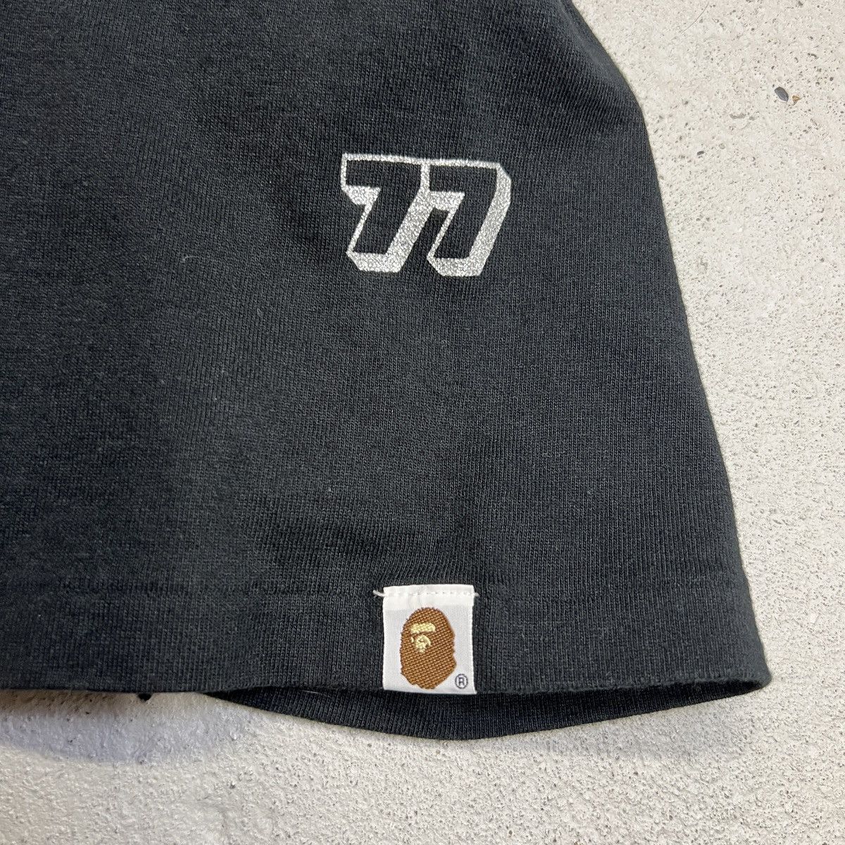 Bape × Futura Bape x Unkle Early 2000s Glitter Black Rare Promo Tee Size US L / EU 52-54 / 3 - 7 Thumbnail