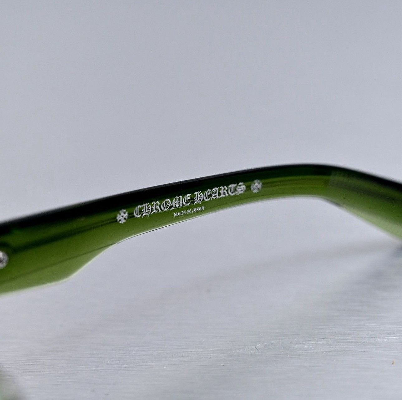 Chrome Hearts CHROME HEARTS GNARLIN DARK OLIVE GLASSES Size ONE SIZE - 4 Thumbnail