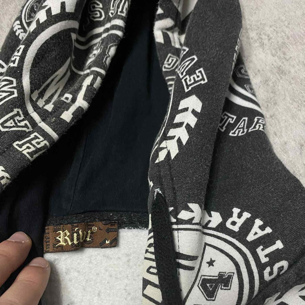 Other Black and white Rivaling Hawk zip-up hoodie Size US M / EU 48-50 / 2 - 3 Thumbnail