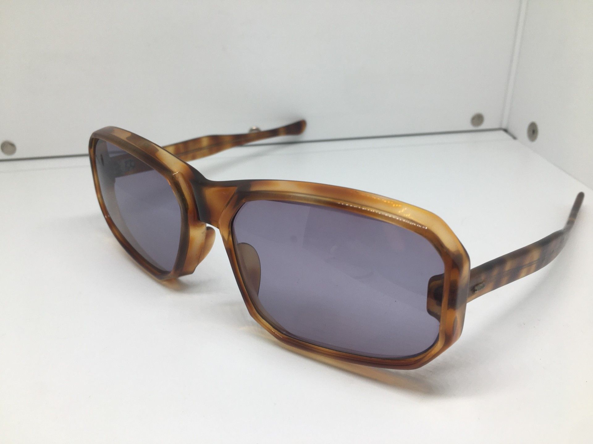 Vintage '68 MOD CUBISTE FAIT MAIN FRANCE Depose model Lunettes Size ONE SIZE - 2 Thumbnail