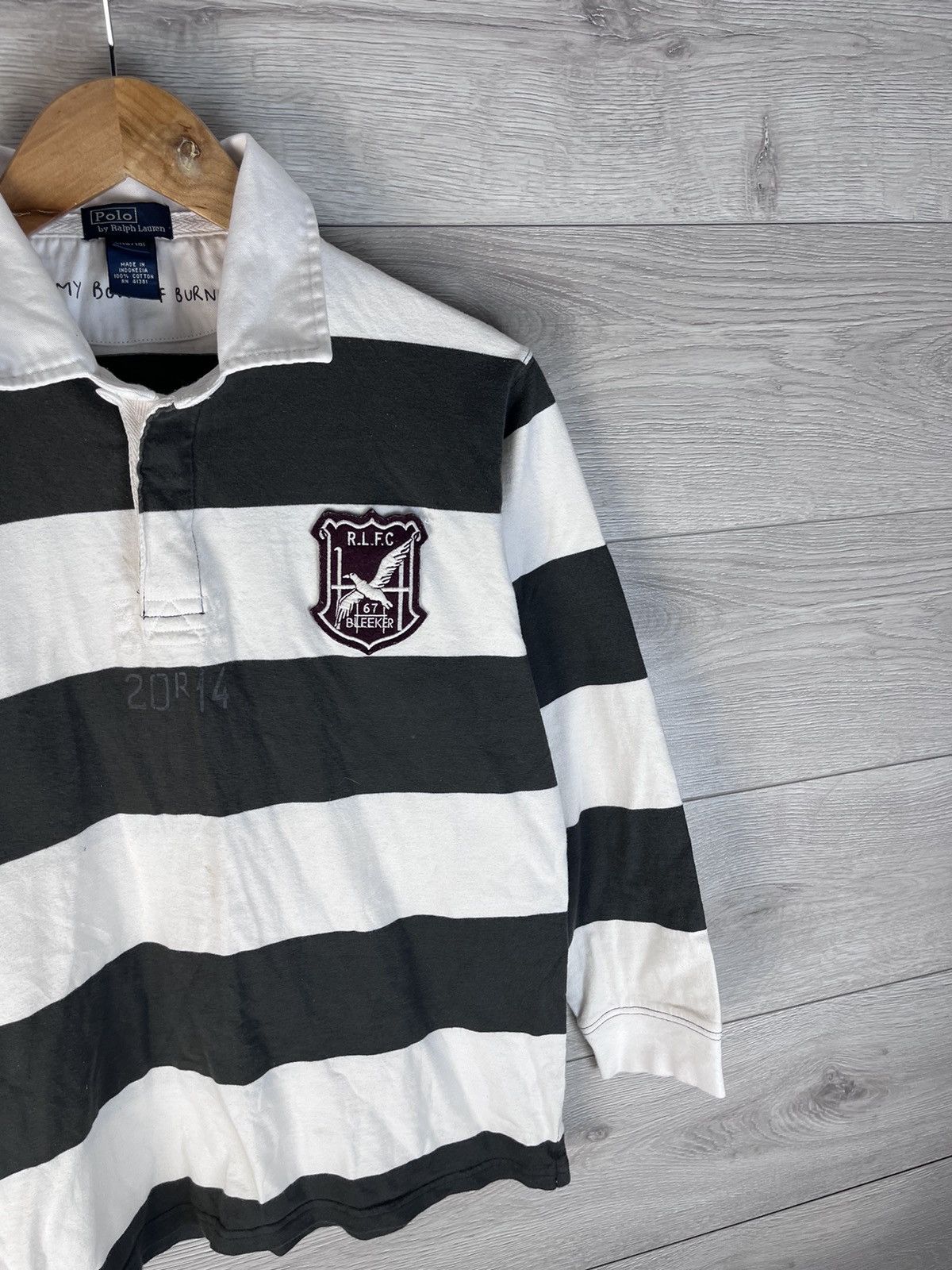 Polo Ralph Lauren Women long sleeve rugby Polo Ralph Lauren L(16/18) cotton Size L / US 10 / IT 46 - 3 Thumbnail