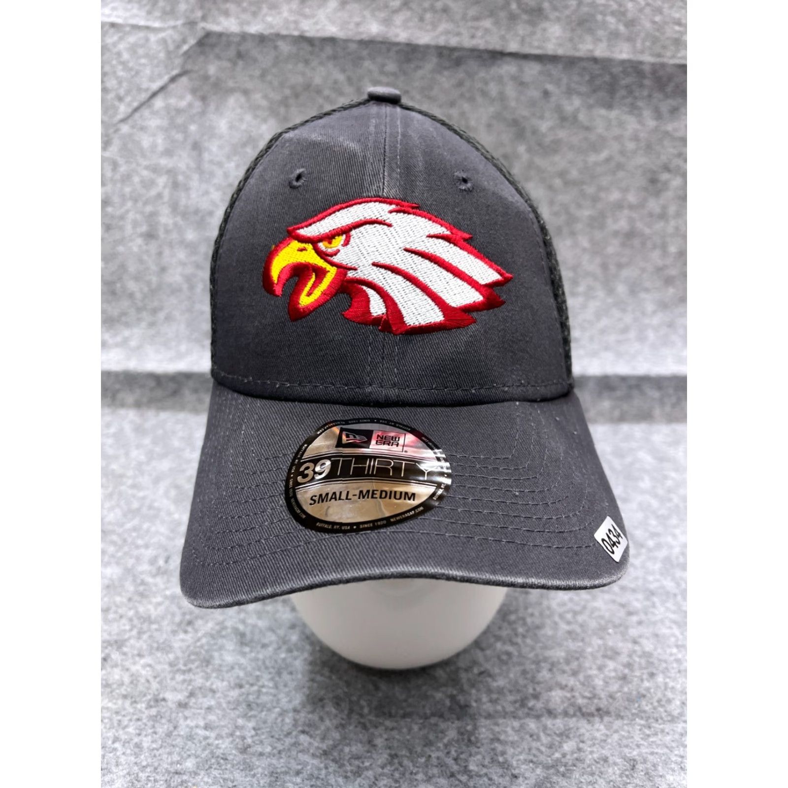 New Era Eagles New Era Hat Fitted Adult Medium Gray 100% Polyester 39Thirty Trucker Size ONE SIZE - 2 Thumbnail