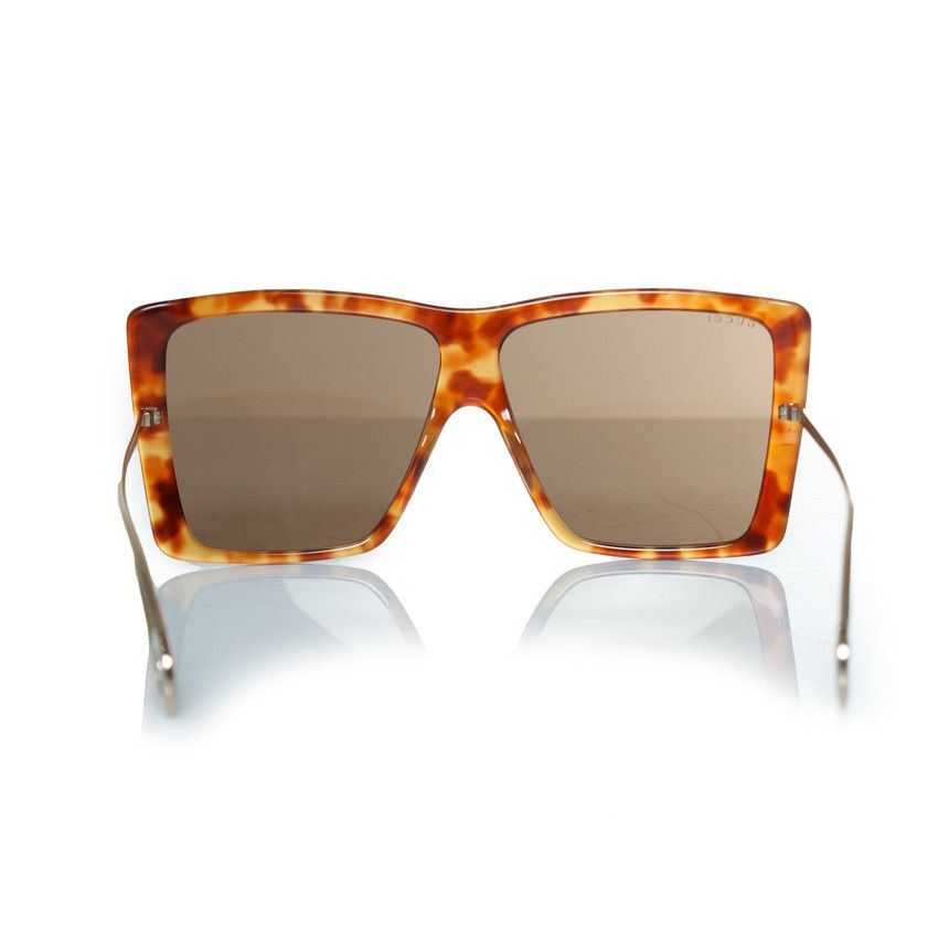 Gucci Gucci, Havana brown oversized sunglasses Size ONE SIZE - 3 Thumbnail