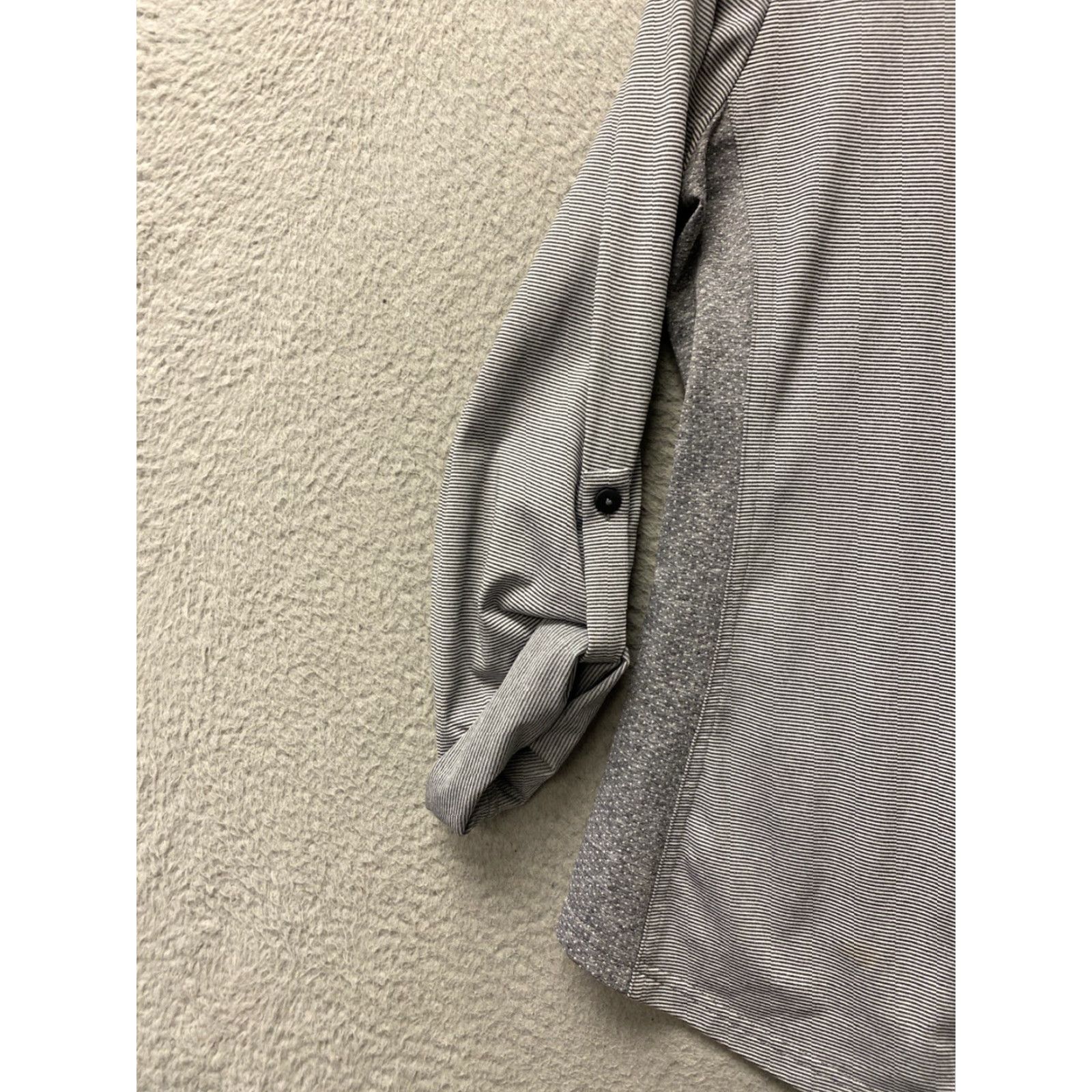 Prana Prana Tunic Top Womens XL Button Up Shirt Soft Long Sleeve Gray Pocket 158-31 Size XL / US 12-14 / IT 48-50 - 3 Thumbnail