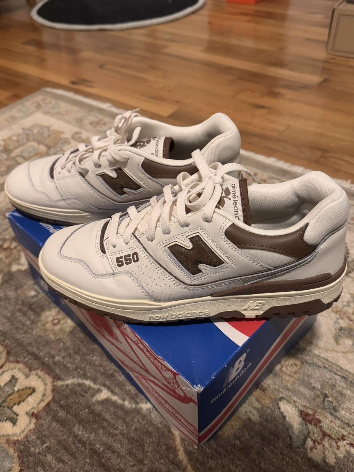 Aime Leon Dore × New Balance ALD x NB 550 “Brown” Size US 10.5 / EU 43-44 - 1 Thumbnail