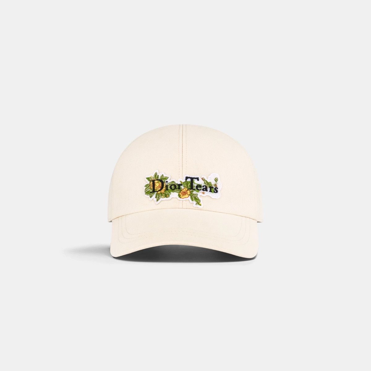 Dior o1bcso1str1224 Size:OS/TEARS Baseball Cap in Beige Size ONE SIZE - 1 Thumbnail