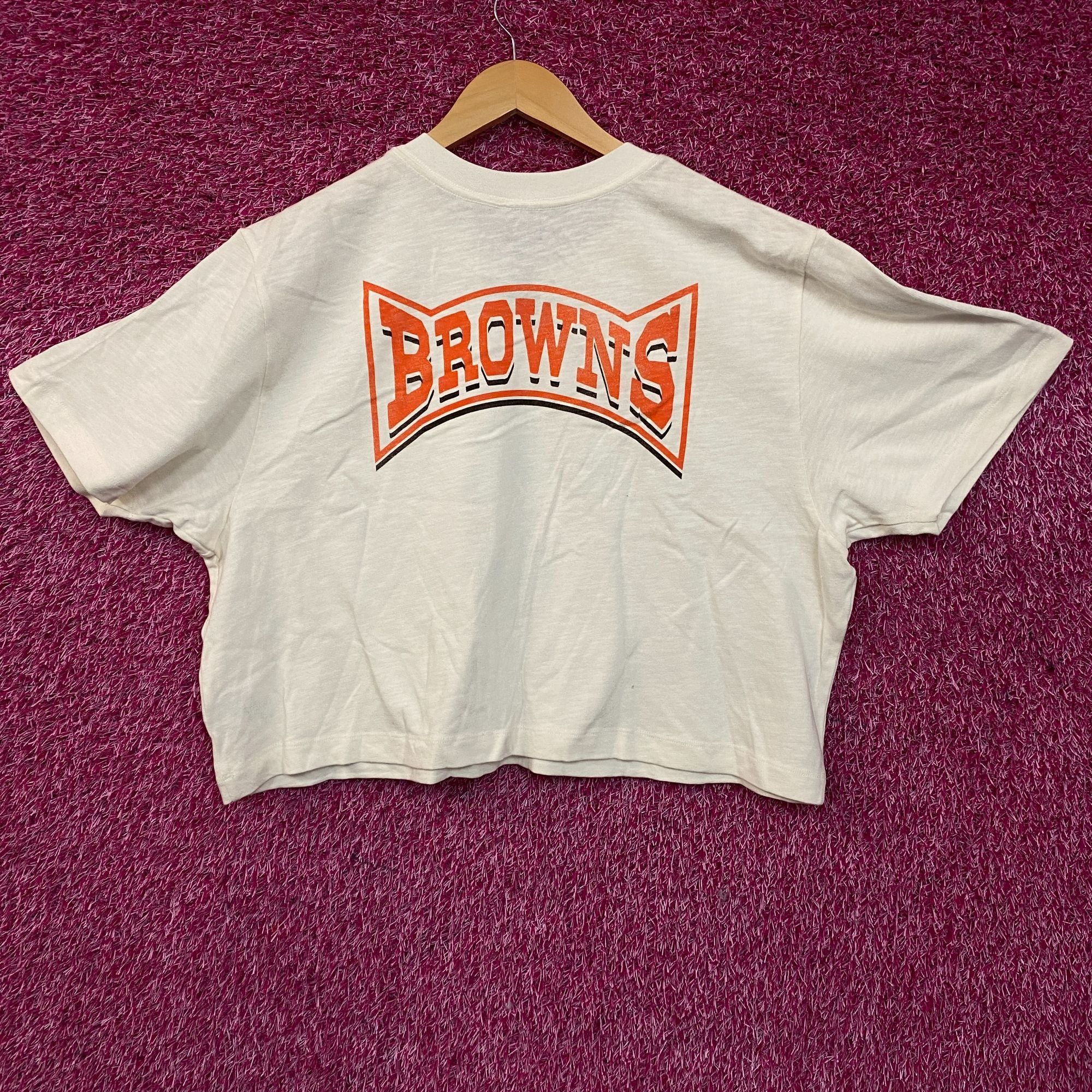 Junk Food Junk Food Clothing Women's NFL Cleveland Browns Mock Neck Cr Size XXL / US 16-18 / IT 52-54 - 4 Thumbnail