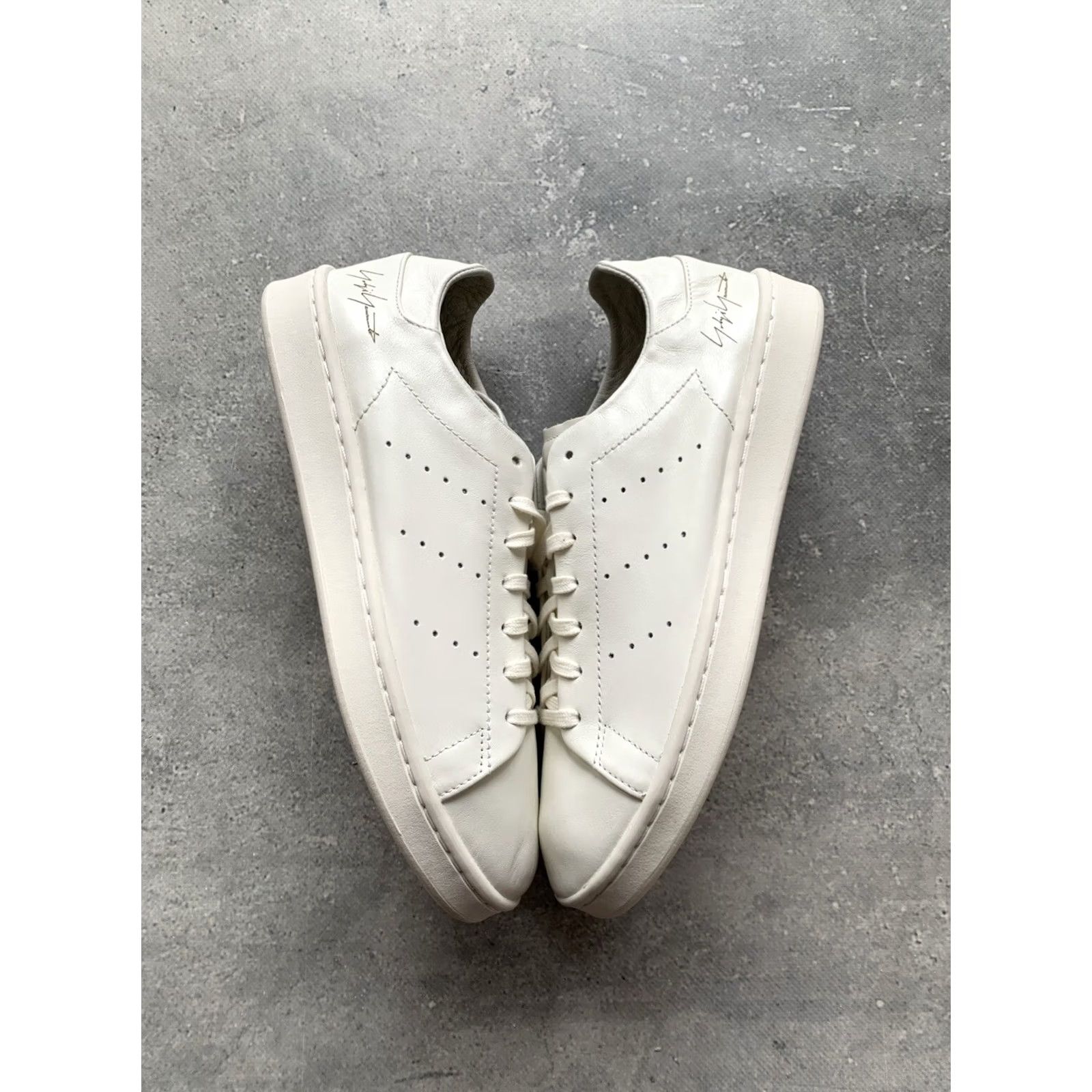 Adidas ADIDAS Y-3 STAN SMITH White Leather Sneaker Mens US 5.5 UK 5 EU 38 2024 Vintage No Size US 5 / EU 37 - 2 Thumbnail