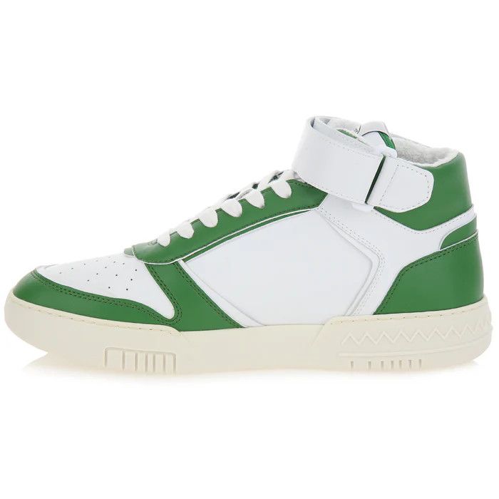 Missoni o1y0225 Hi-Top Sneakers in White/Green Size US 8 / EU 41 - 2 Thumbnail