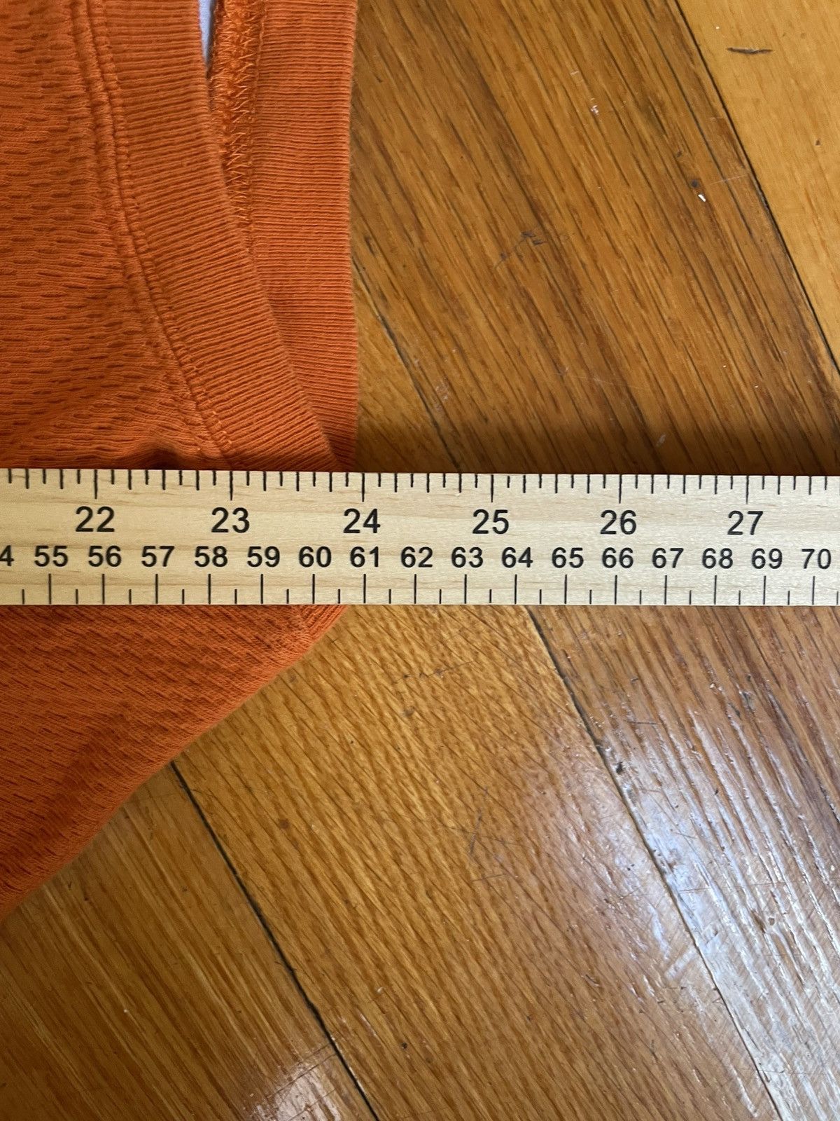 Old Navy Vintage 90s Old navy Orange Waffle Long Sleeve Size US S / EU 44-46 / 1 - 3 Thumbnail