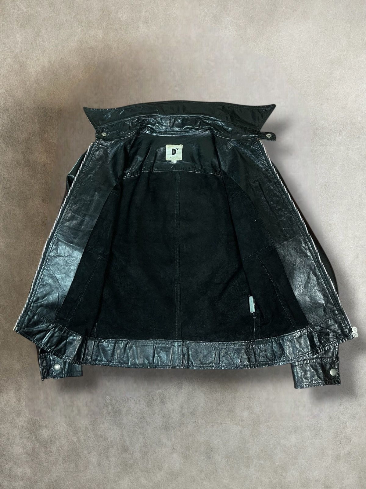 Dsquared2 Fw1996 Dsquared2 biker leather jacket Size US M / EU 48-50 / 2 - 6 Thumbnail