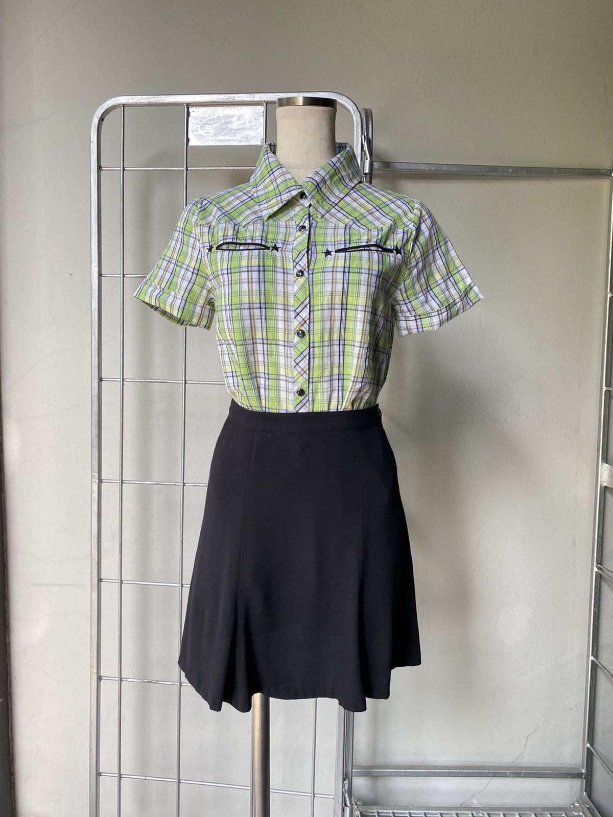 LIZ LISA LIZ LISA doll Green Short-sleeve Shirt with Tie Hem Size M / US 6-8 / IT 42-44 - 14 Thumbnail