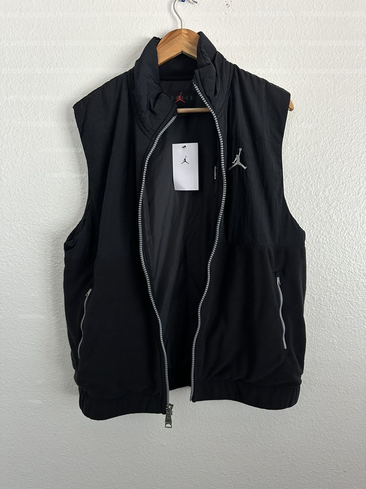Jordan Brand Nike Air Jordan Utility Thermal Fleece Vest Jacket Nike SB Size US S / EU 44-46 / 1 - 4 Thumbnail