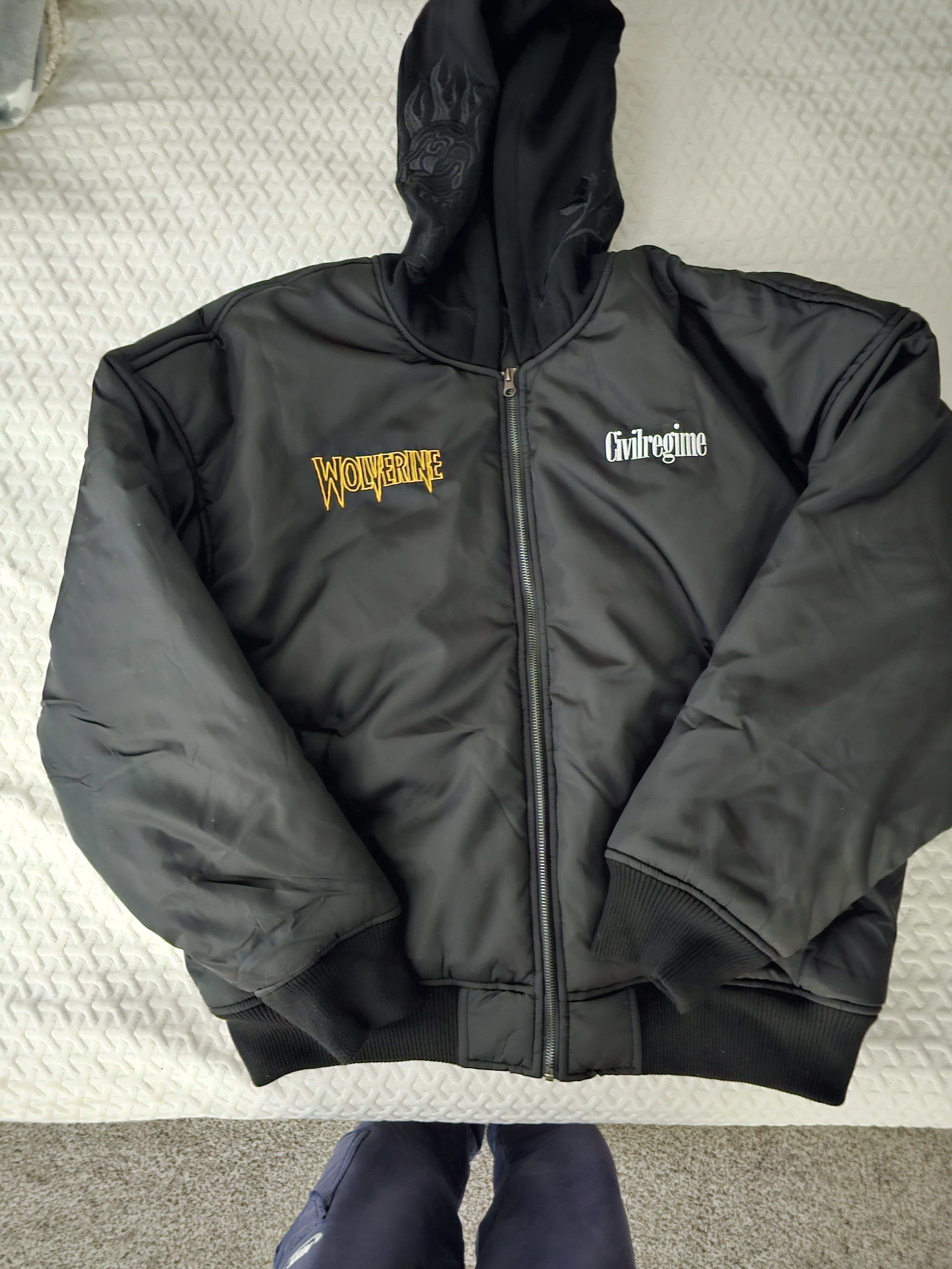 Civil Regime Civil Regime Logans Revenge Tour Hooded Bomber Size US XL / EU 56 / 4 - 2 Thumbnail