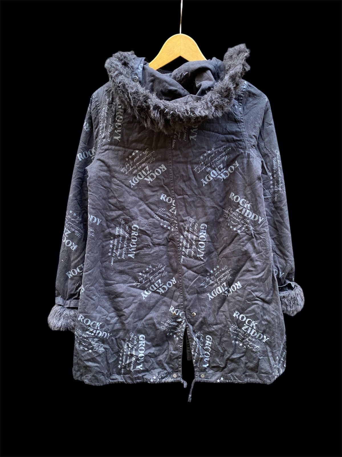 If Six Was Nine Japanese Ziddy Faux Fur Jacket Lgb Kmrii 14thaddiction Size US M / EU 48-50 / 2 - 3 Thumbnail